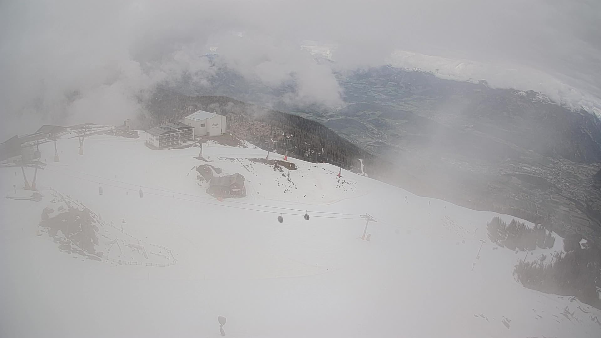 Smučišče Kronplatz – vrh | pogled na Bruneck