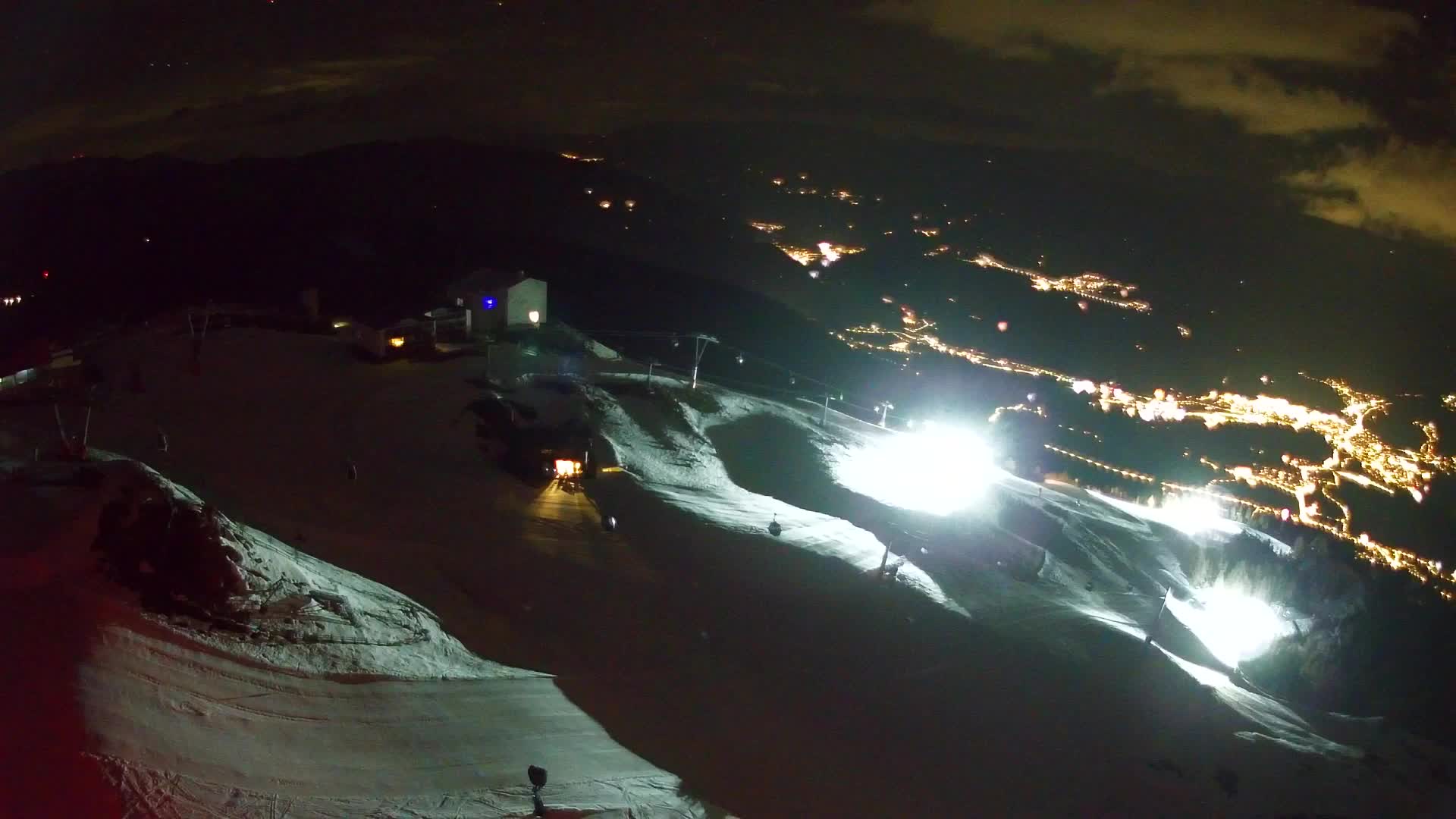 Kronplatz peak Ski resort | view to Bruneck