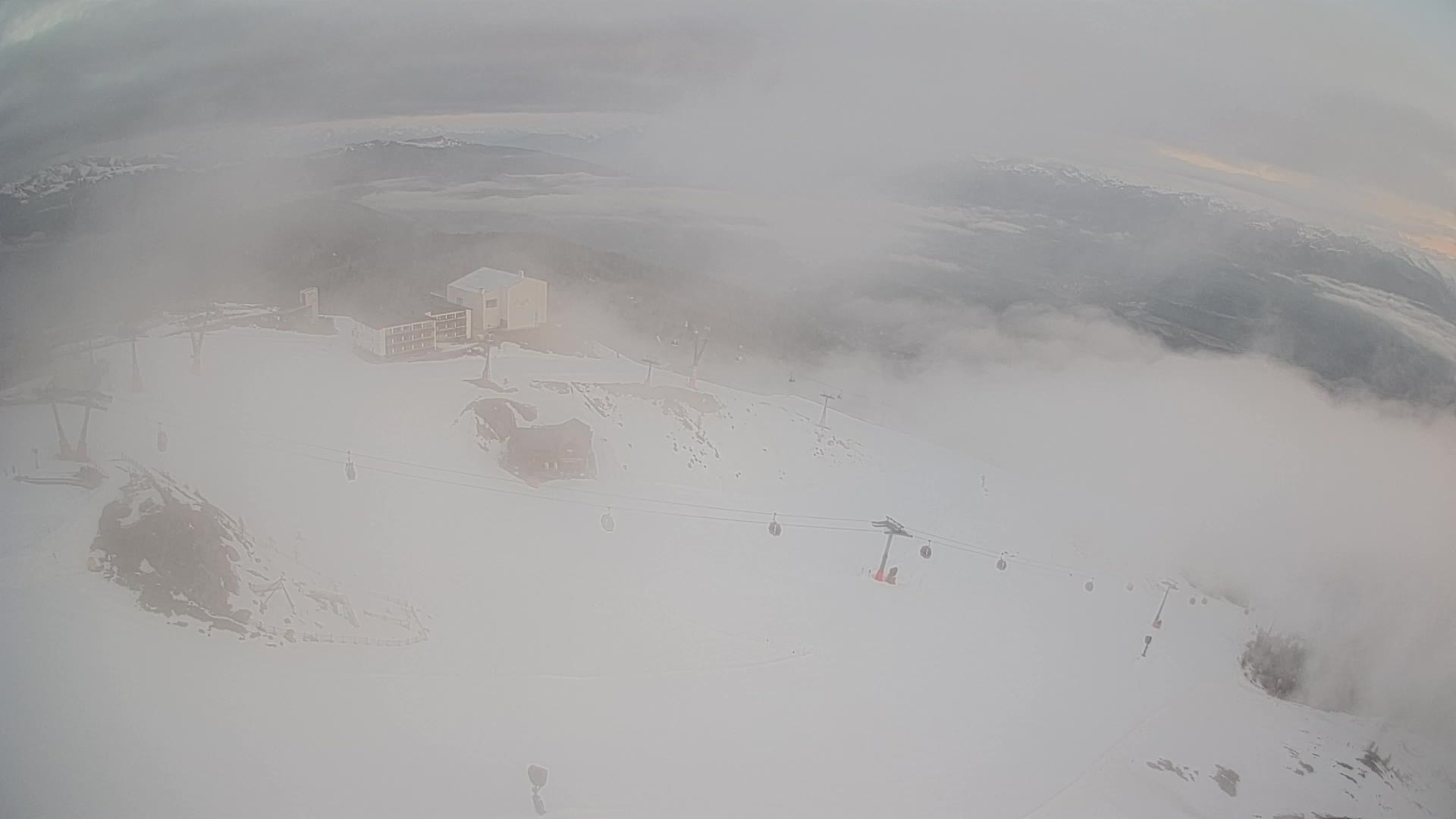 Stazione sciistica di Plan de Corones | vista su Brunico