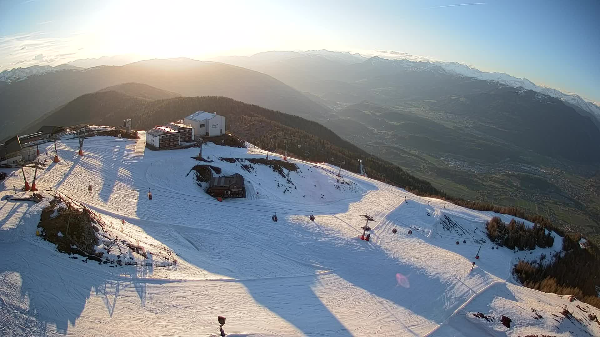 Smučišče Kronplatz – vrh | pogled na Bruneck