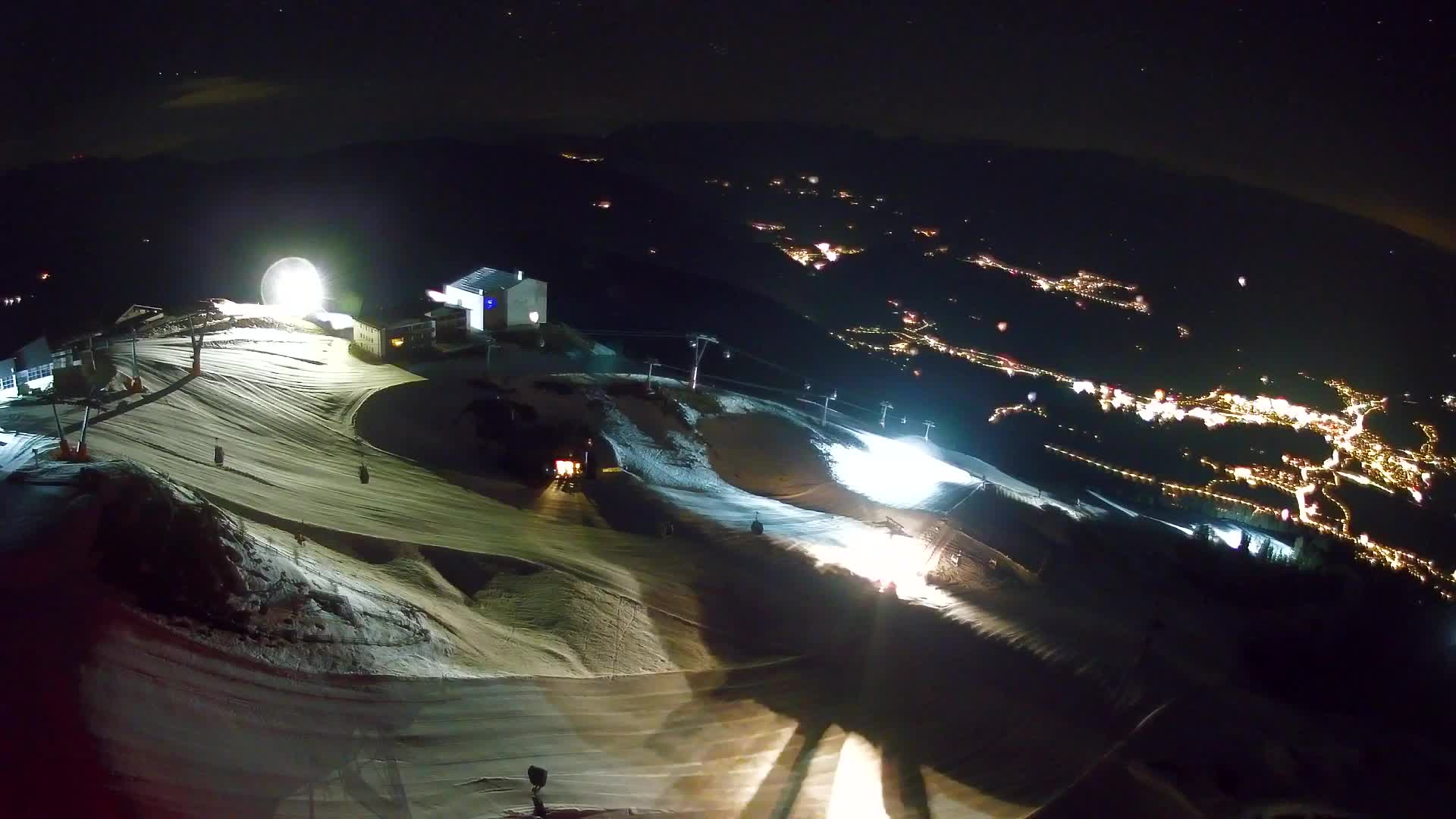 Stazione sciistica di Plan de Corones | vista su Brunico