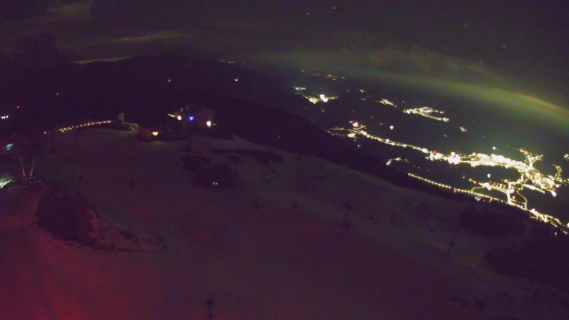 Kronplatz peak Ski resort | view to Bruneck