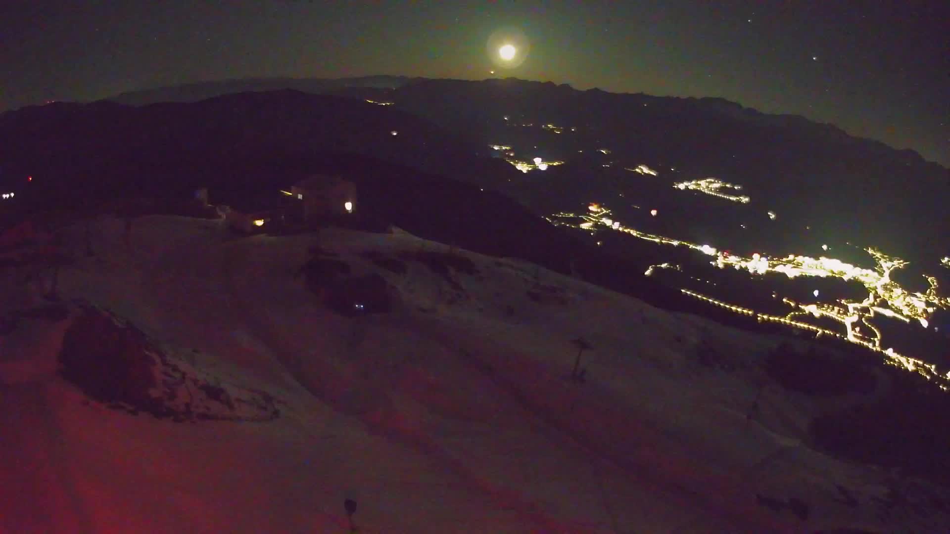 Smučišče Kronplatz – vrh | pogled na Bruneck