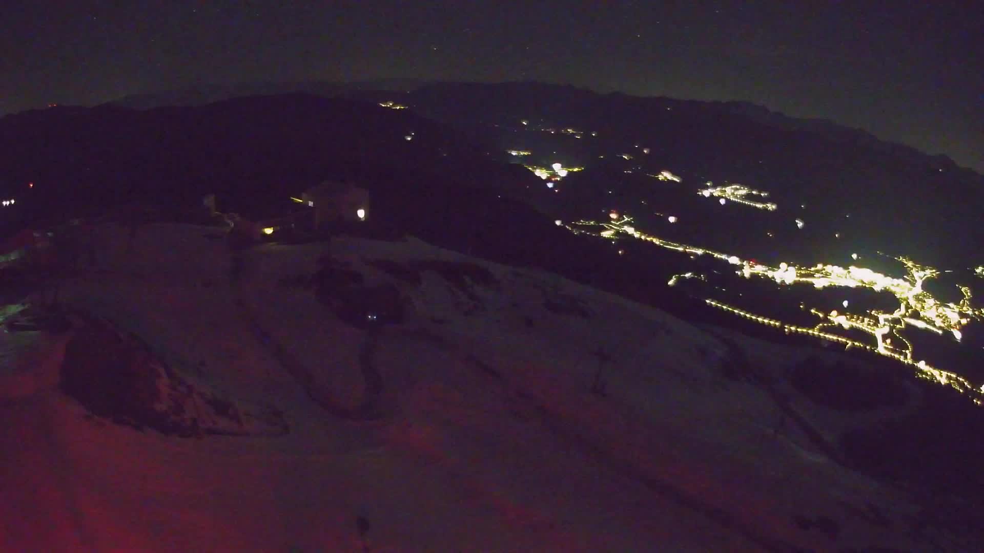 Skigebiet Kronplatz Gipfel | Blick auf Bruneck