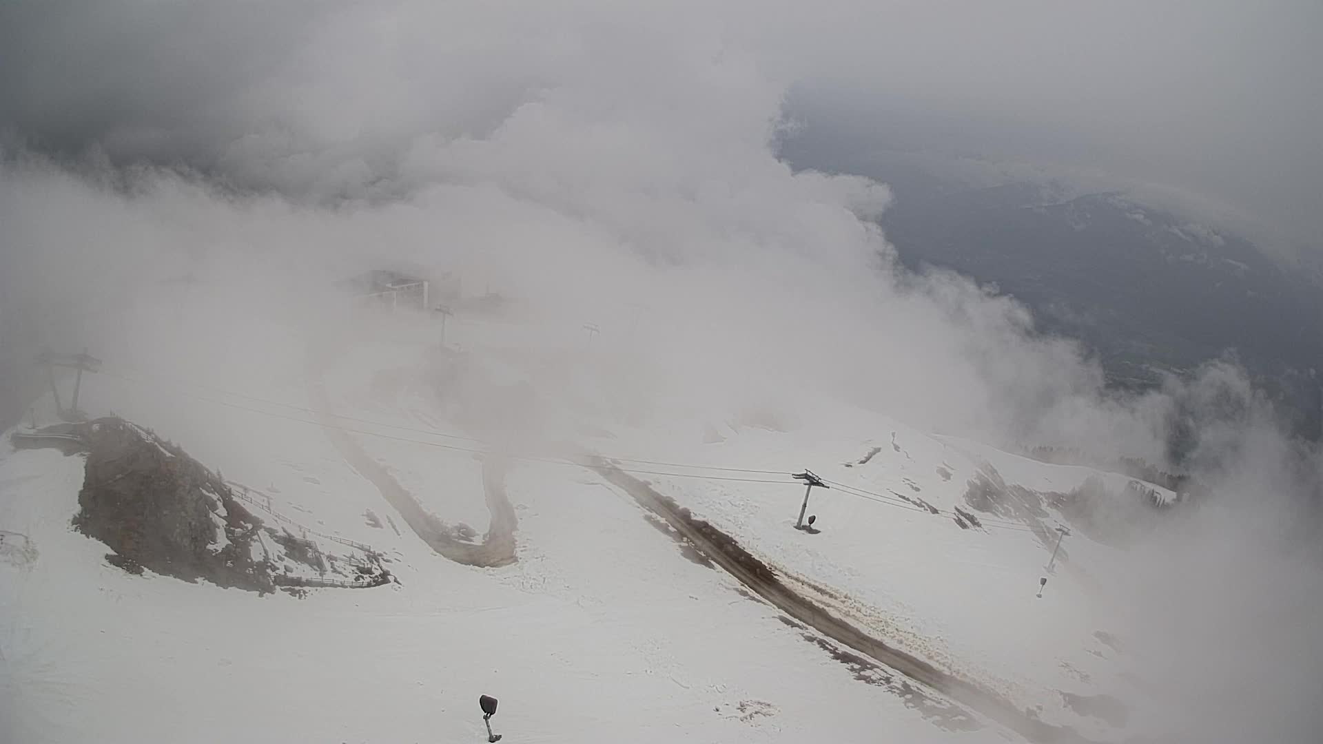 Kronplatz peak Ski resort | view to Bruneck