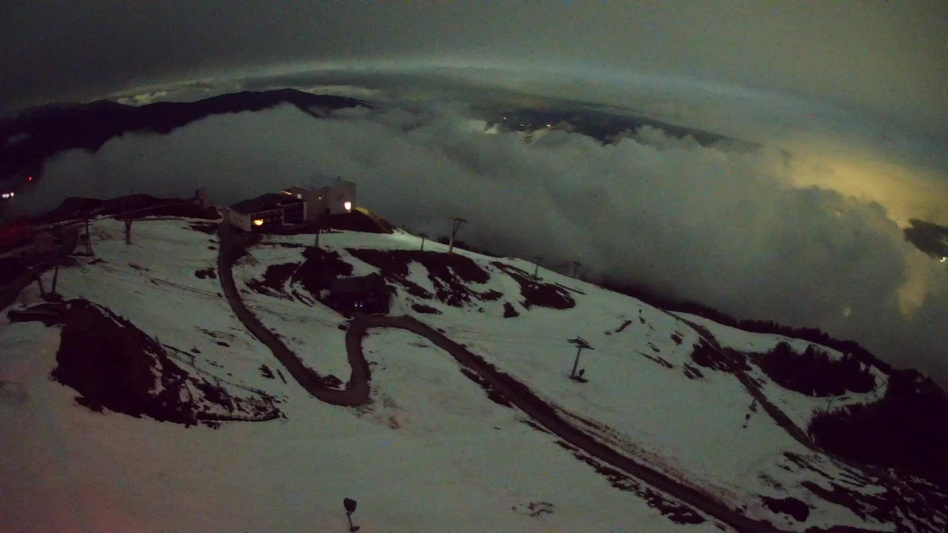 Kronplatz peak Ski resort | view to Bruneck
