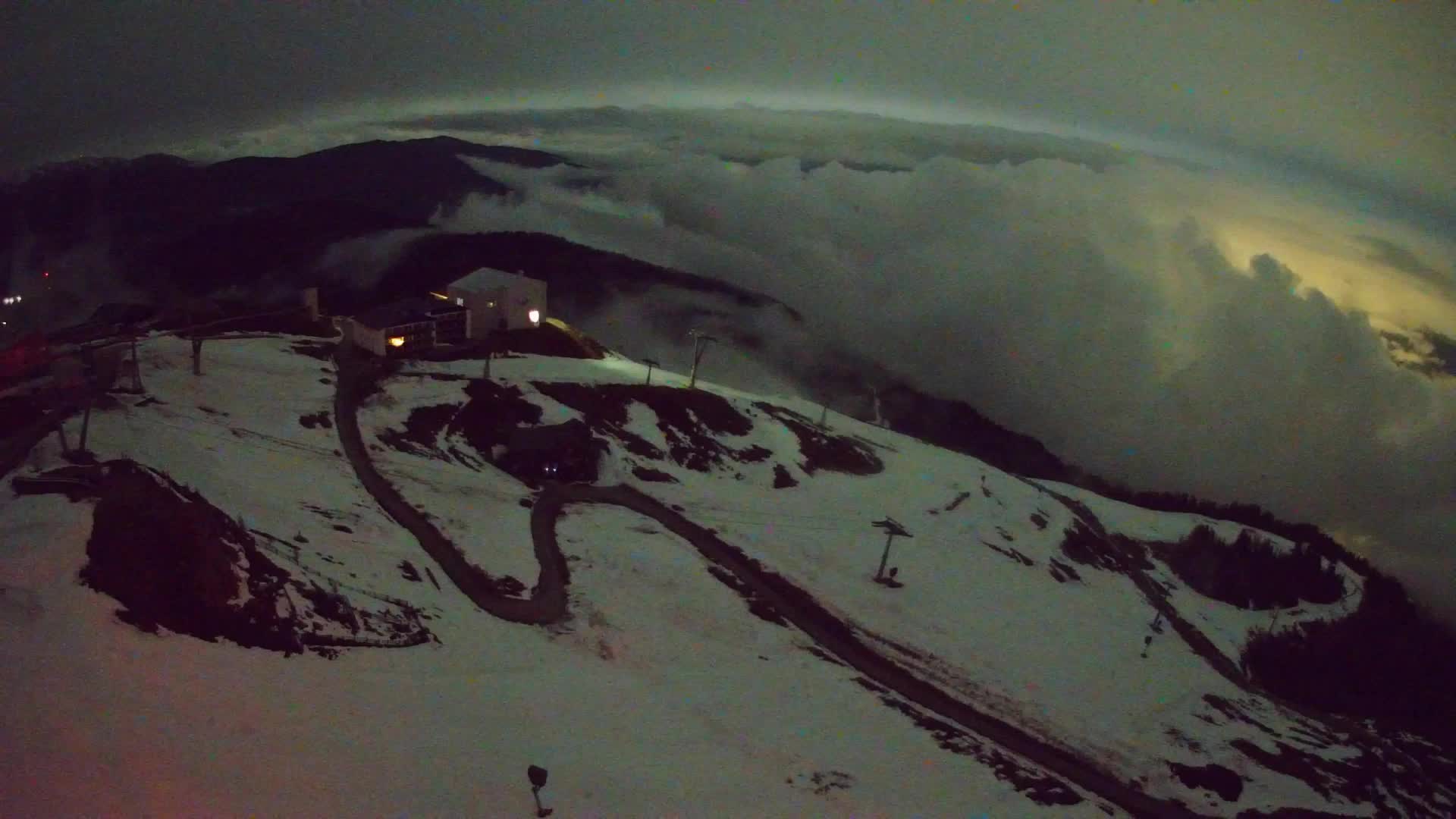 Kronplatz peak Ski resort | view to Bruneck