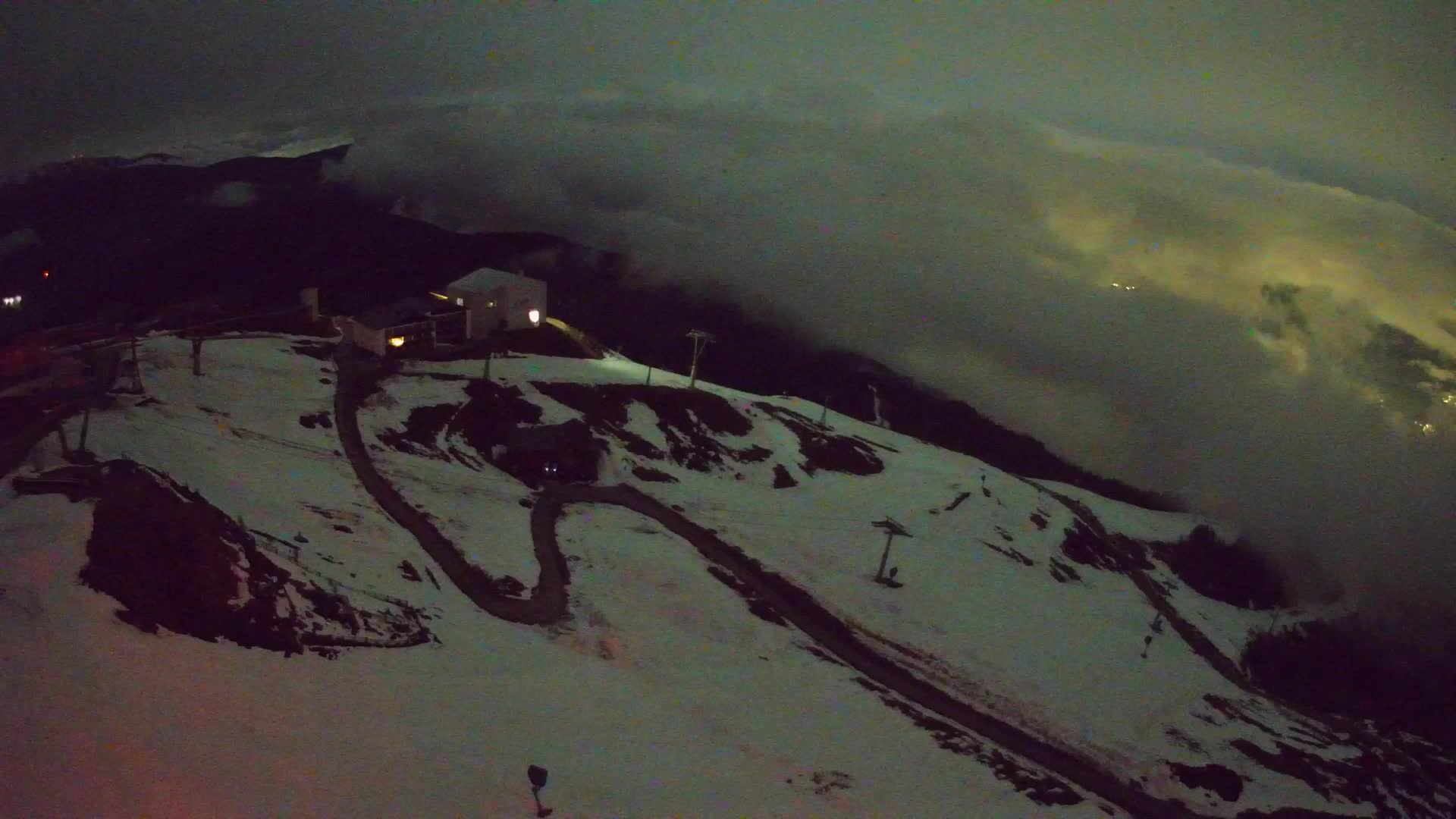 Skigebiet Kronplatz Gipfel | Blick auf Bruneck