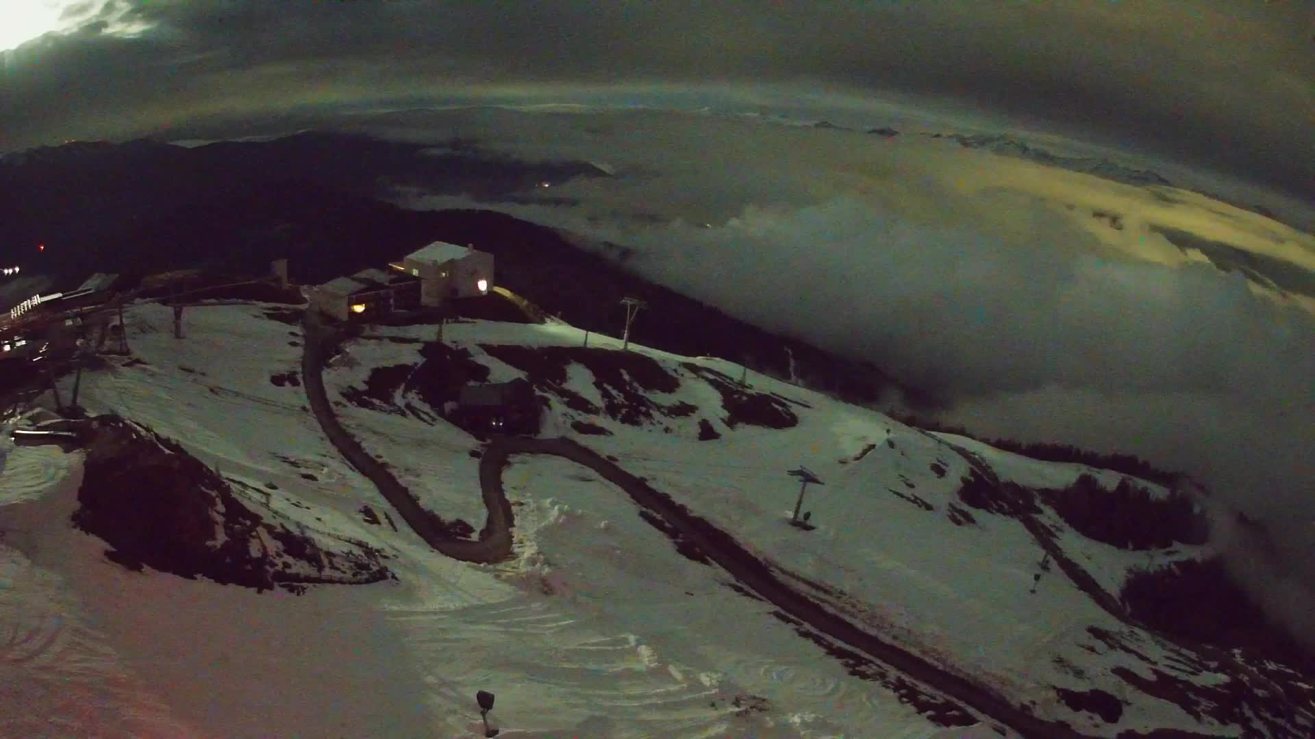 Smučišče Kronplatz – vrh | pogled na Bruneck