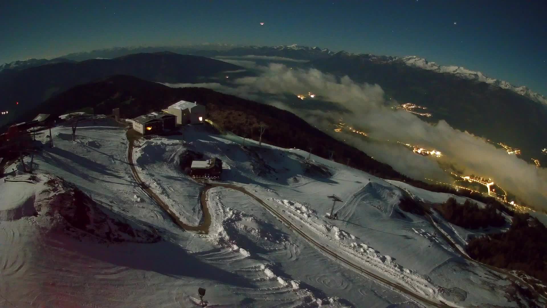 Smučišče Kronplatz – vrh | pogled na Bruneck