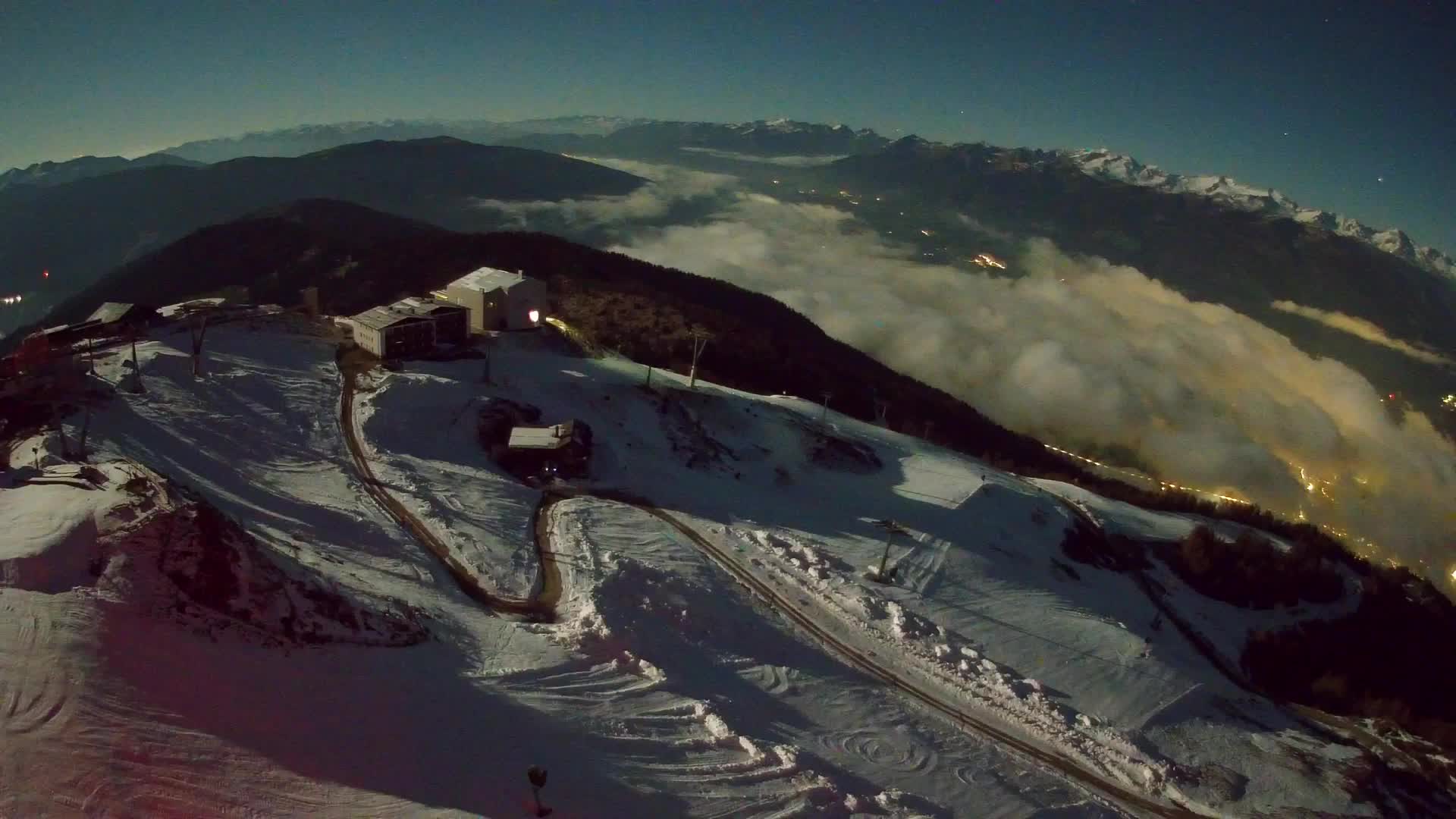 Smučišče Kronplatz – vrh | pogled na Bruneck