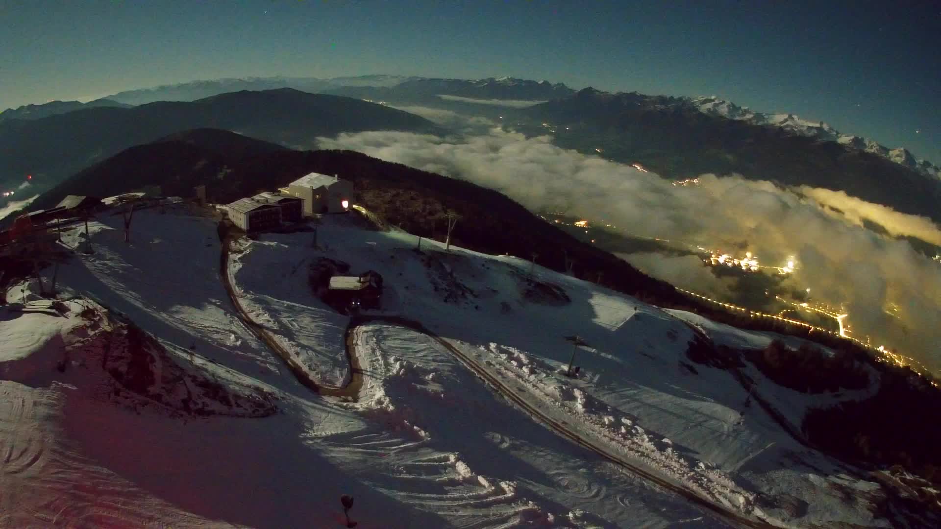 Smučišče Kronplatz – vrh | pogled na Bruneck
