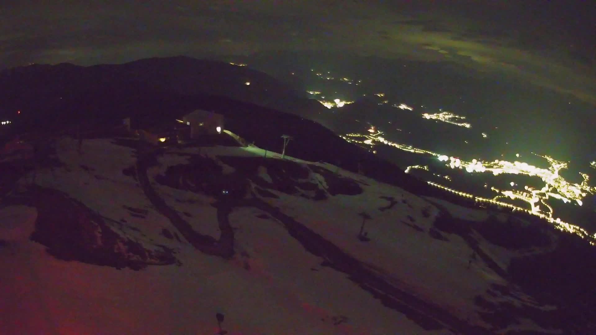 Skigebiet Kronplatz Gipfel | Blick auf Bruneck