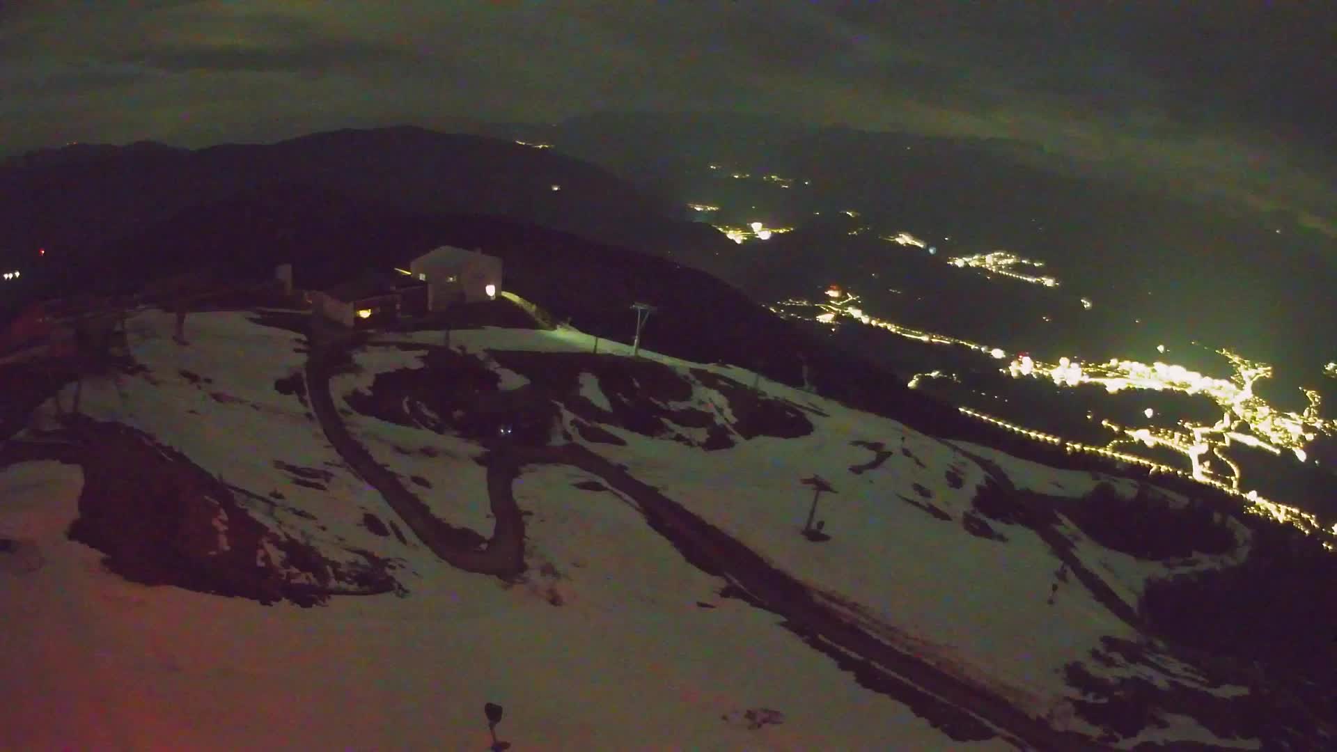 Skigebiet Kronplatz Gipfel | Blick auf Bruneck
