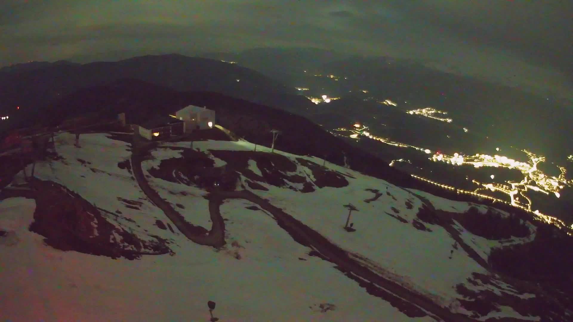 Kronplatz peak Ski resort | view to Bruneck