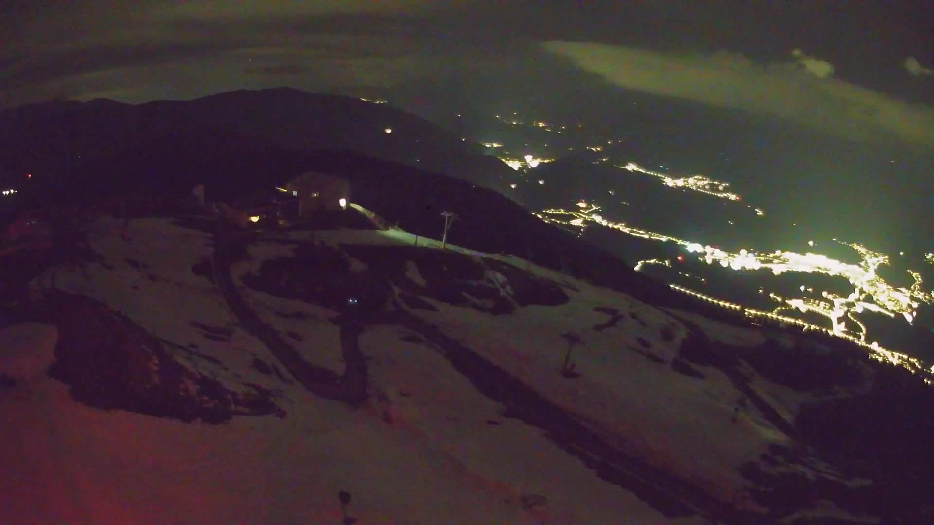 Kronplatz peak Ski resort | view to Bruneck