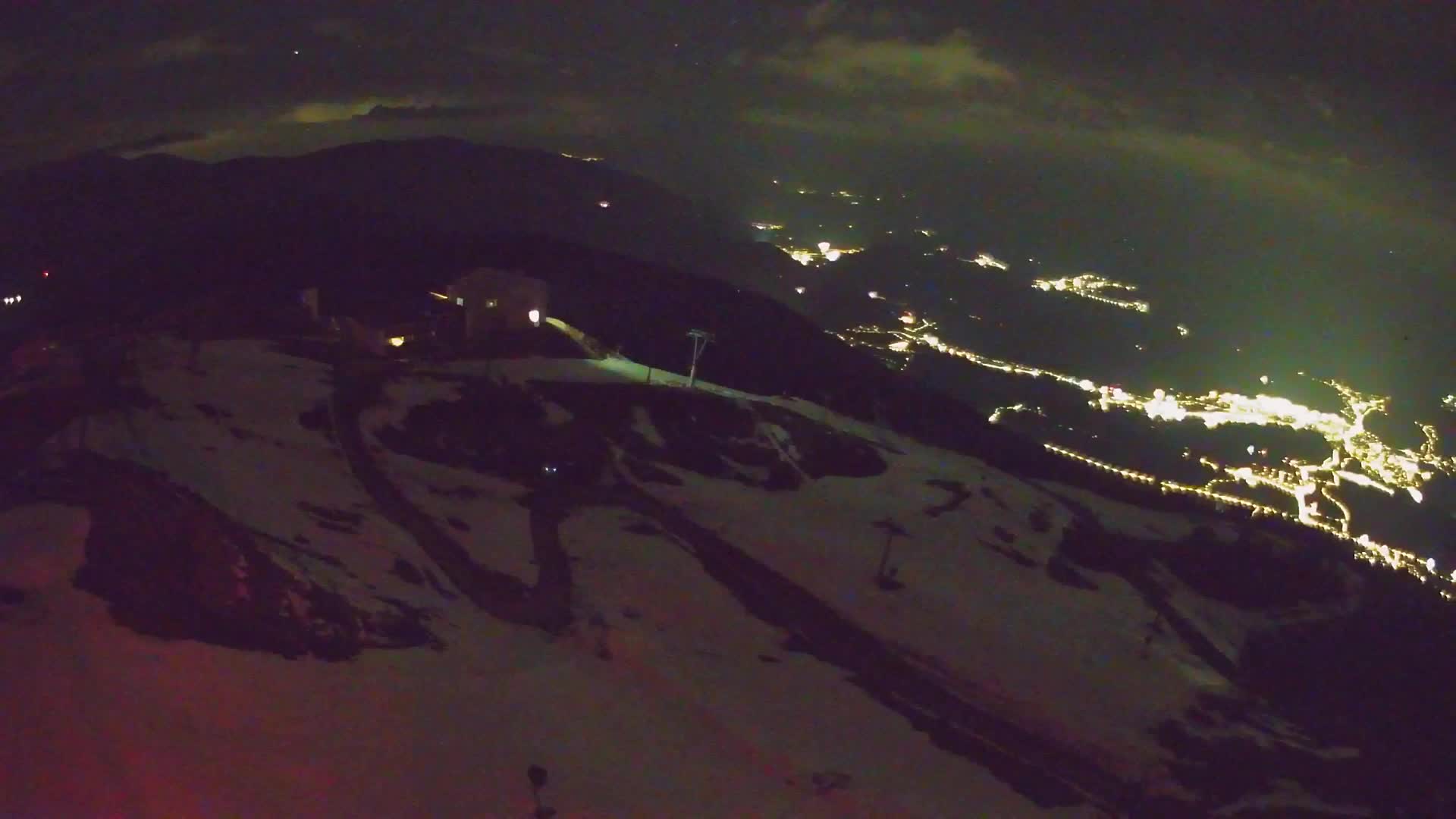 Station de ski Kronplatz sommet | vue sur Brunico