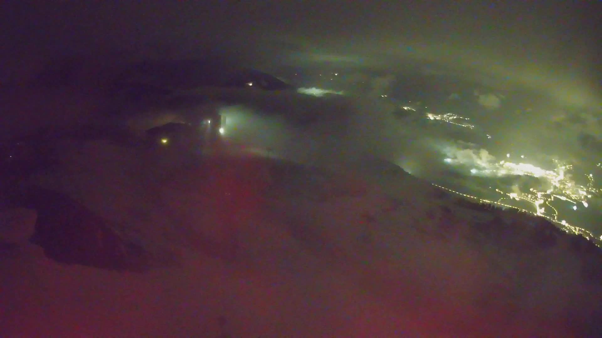 Kronplatz peak Ski resort | view to Bruneck