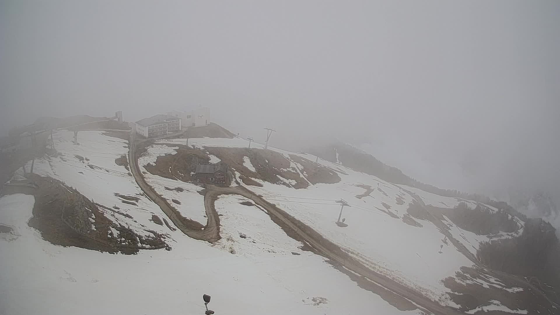 Kronplatz peak Ski resort | view to Bruneck