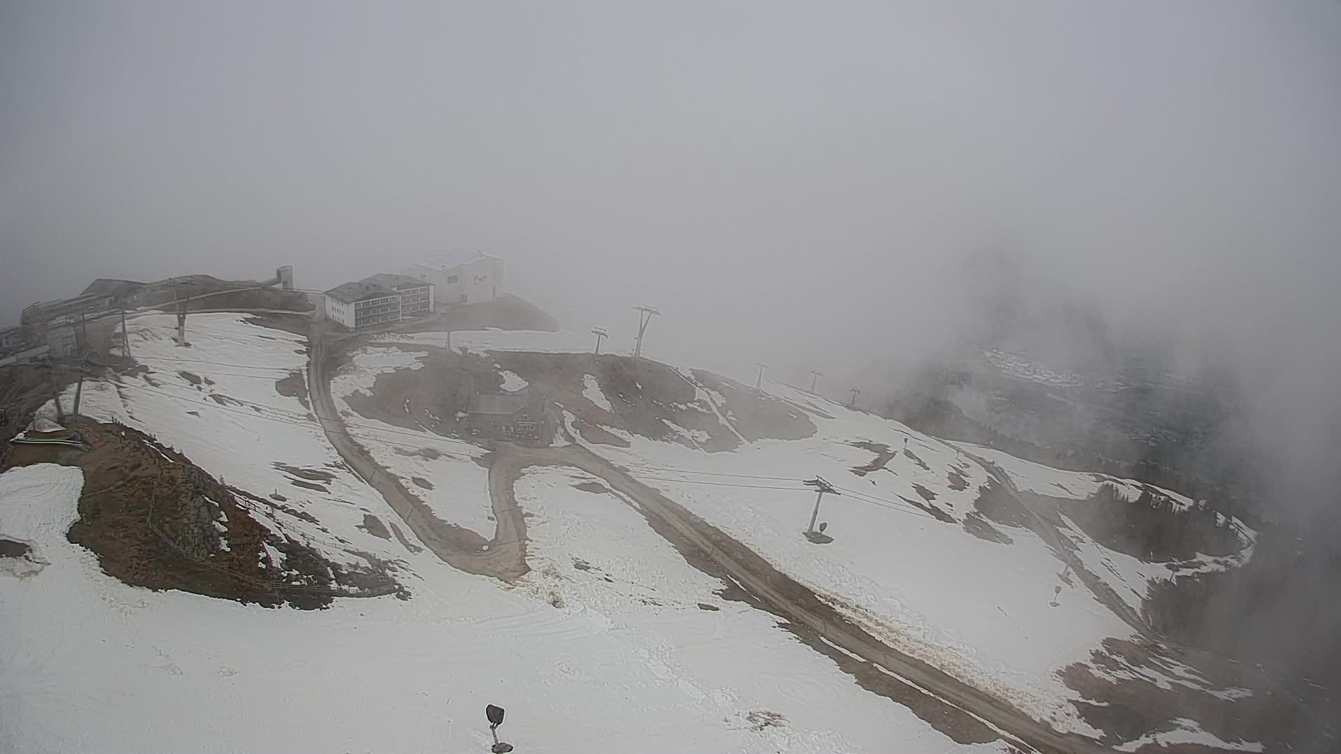 Skigebiet Kronplatz Gipfel | Blick auf Bruneck