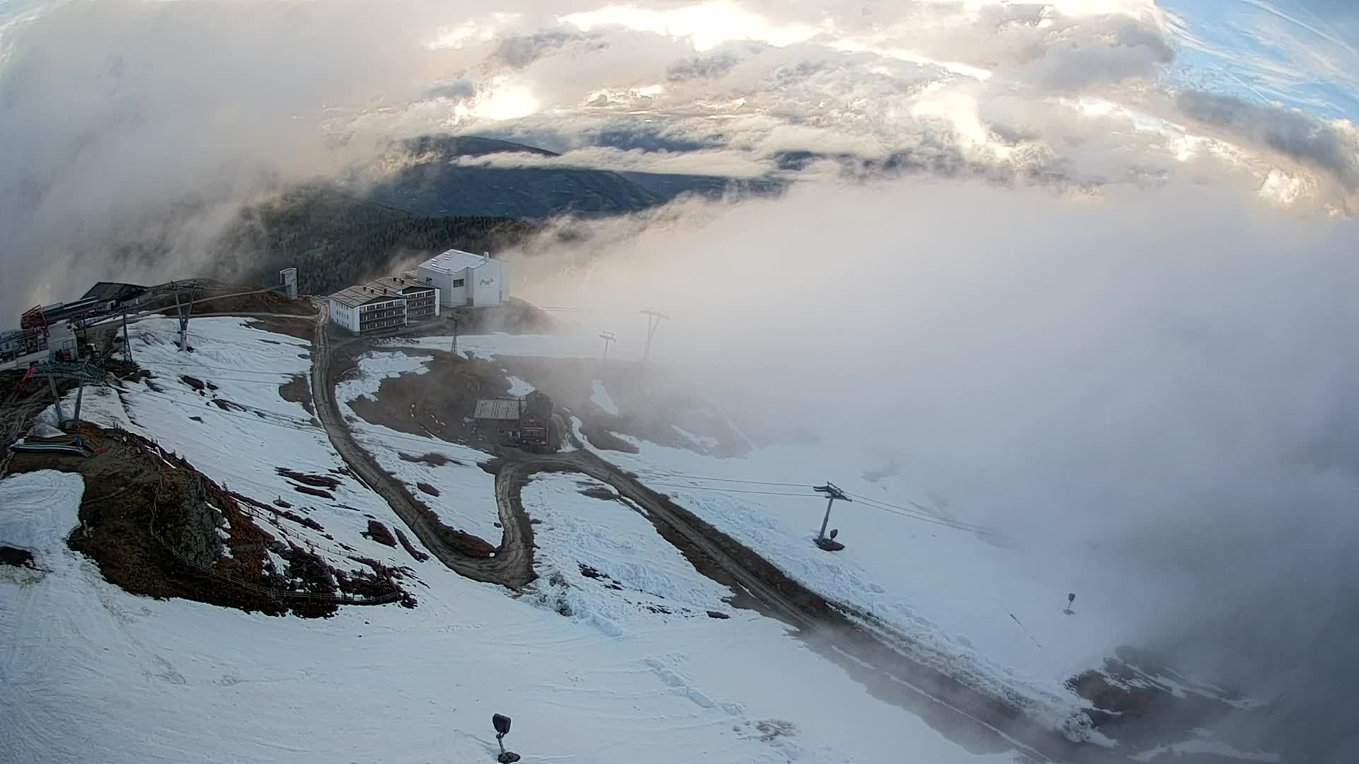 Smučišče Kronplatz – vrh | pogled na Bruneck