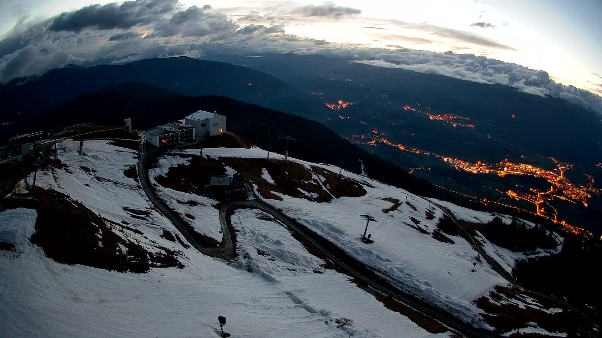 Smučišče Kronplatz – vrh | pogled na Bruneck
