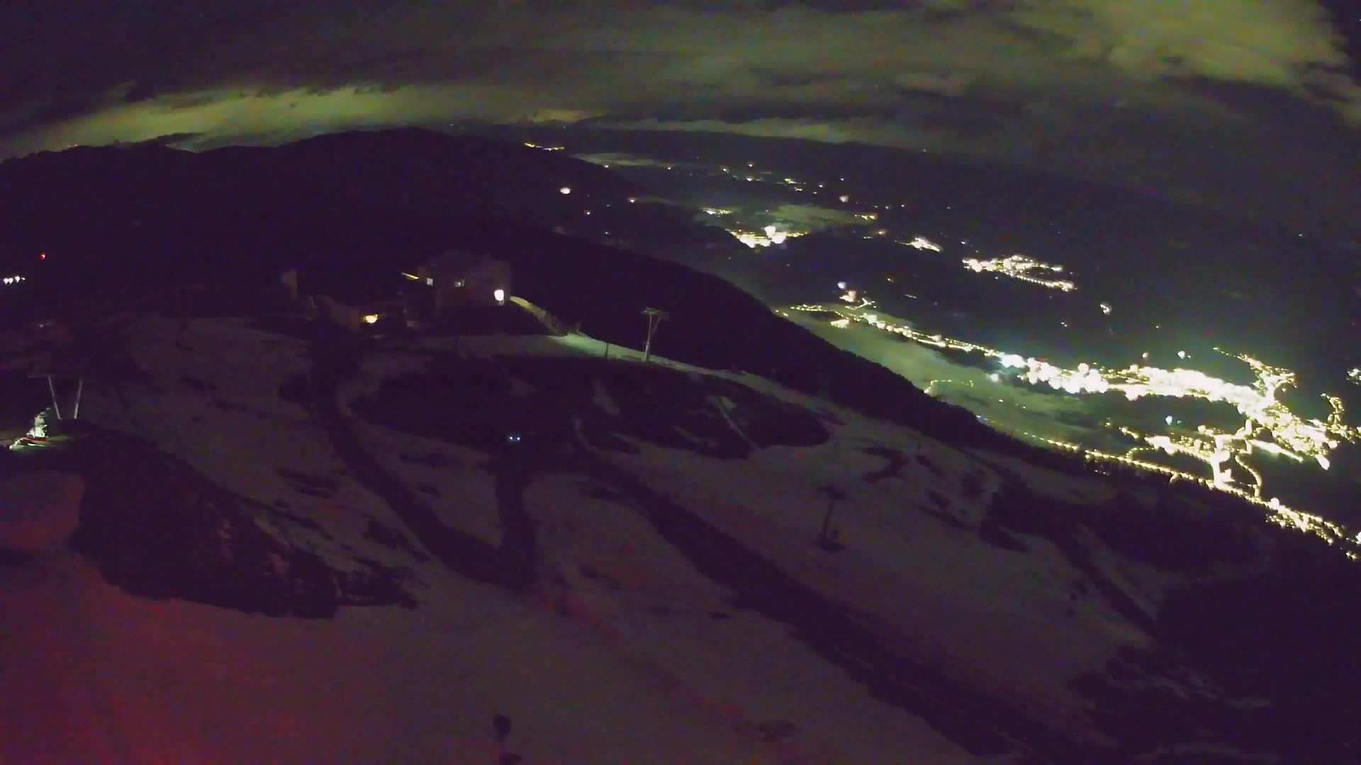 Skigebiet Kronplatz Gipfel | Blick auf Bruneck