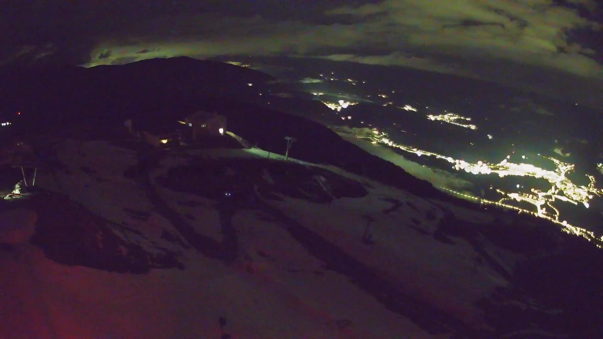 Skigebiet Kronplatz Gipfel | Blick auf Bruneck