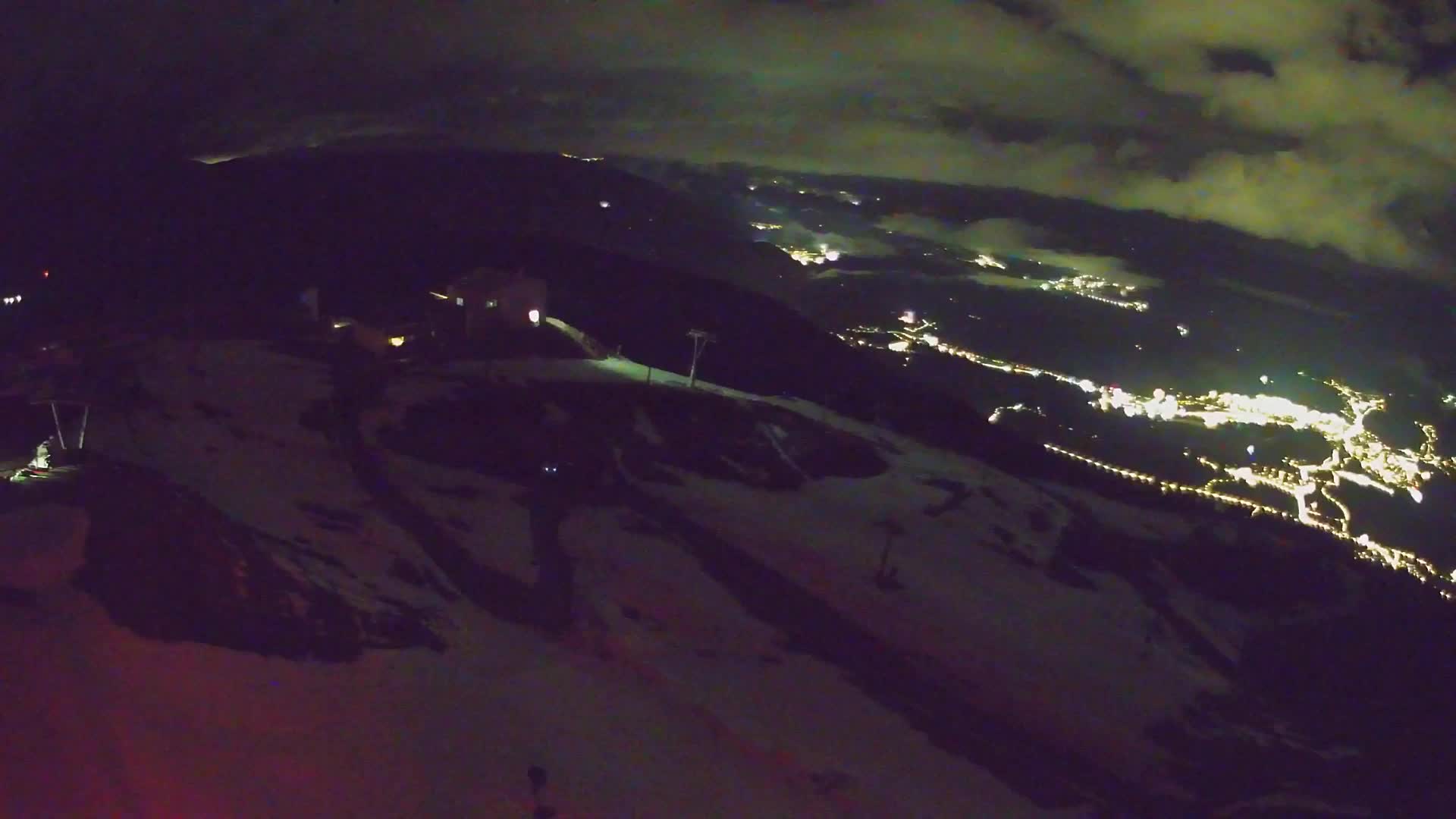 Kronplatz peak Ski resort | view to Bruneck