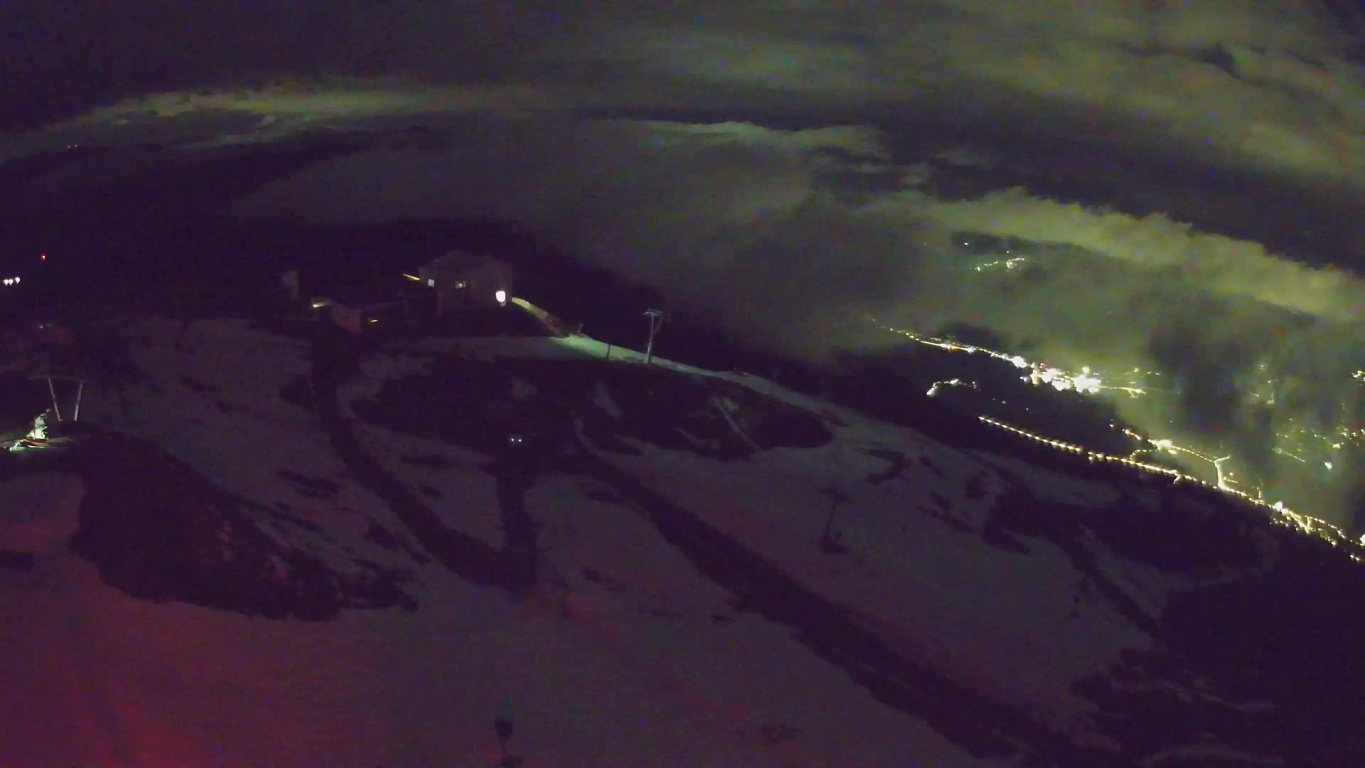 Kronplatz peak Ski resort | view to Bruneck