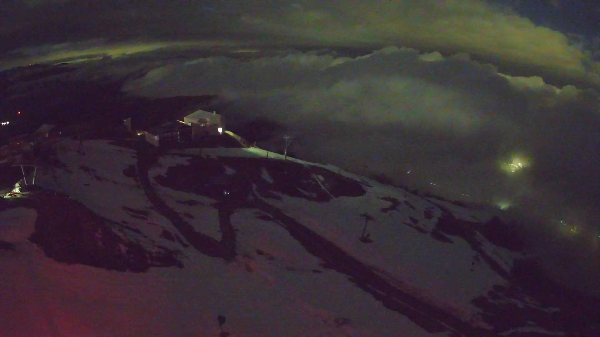 Kronplatz peak Ski resort | view to Bruneck