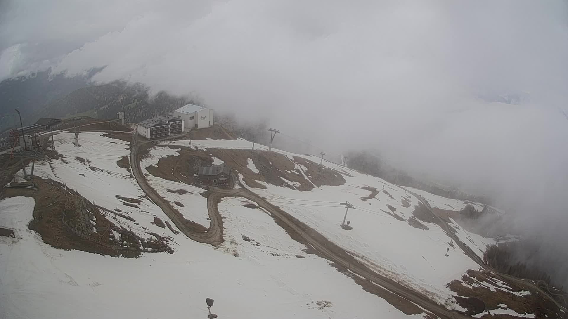 Kronplatz peak Ski resort | view to Bruneck