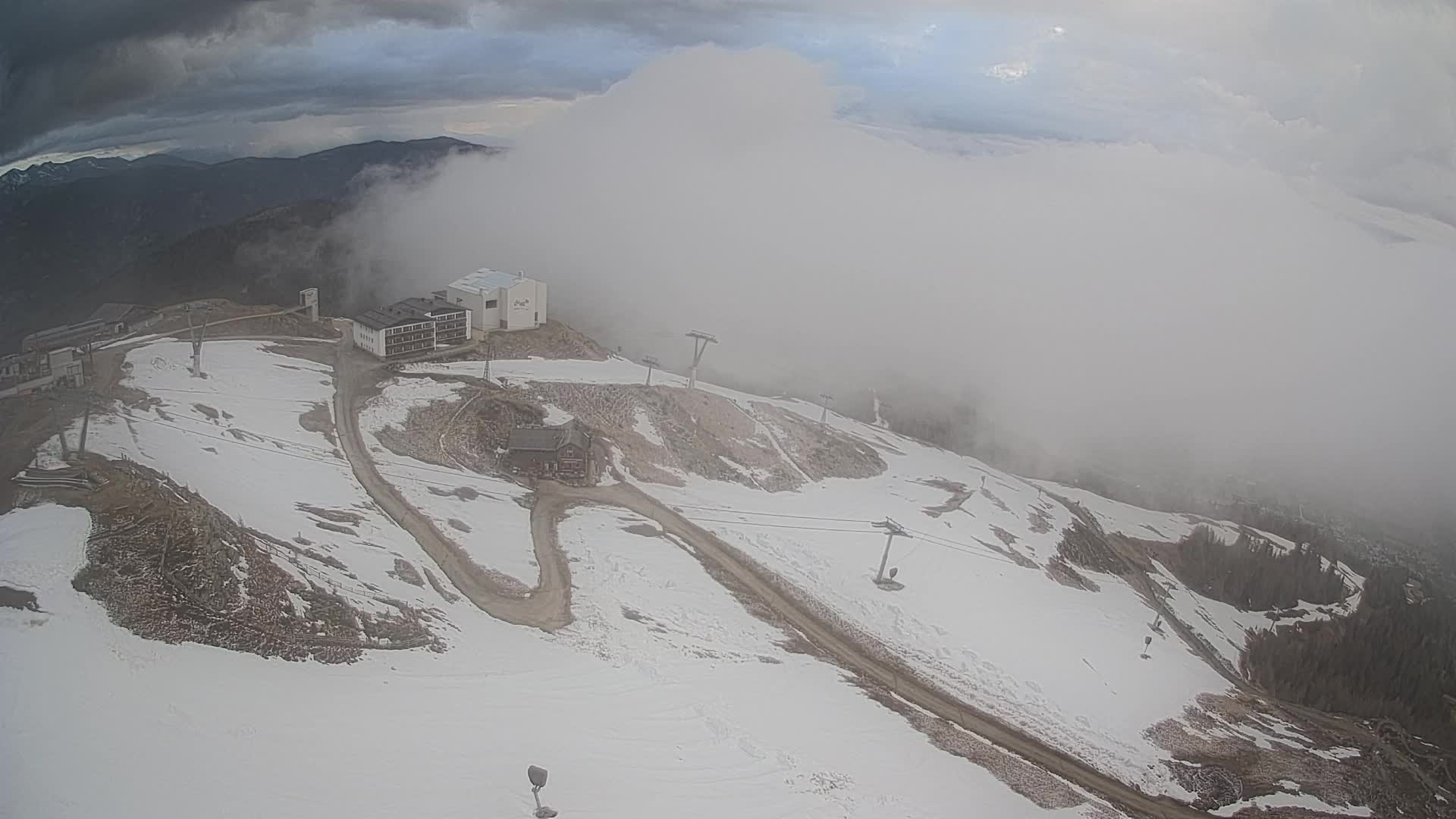 Smučišče Kronplatz – vrh | pogled na Bruneck