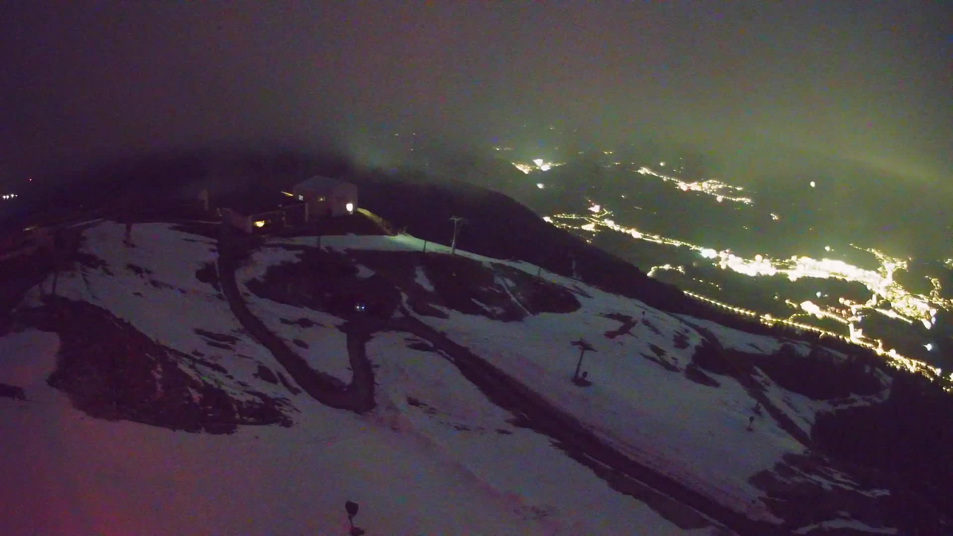 Skigebiet Kronplatz Gipfel | Blick auf Bruneck