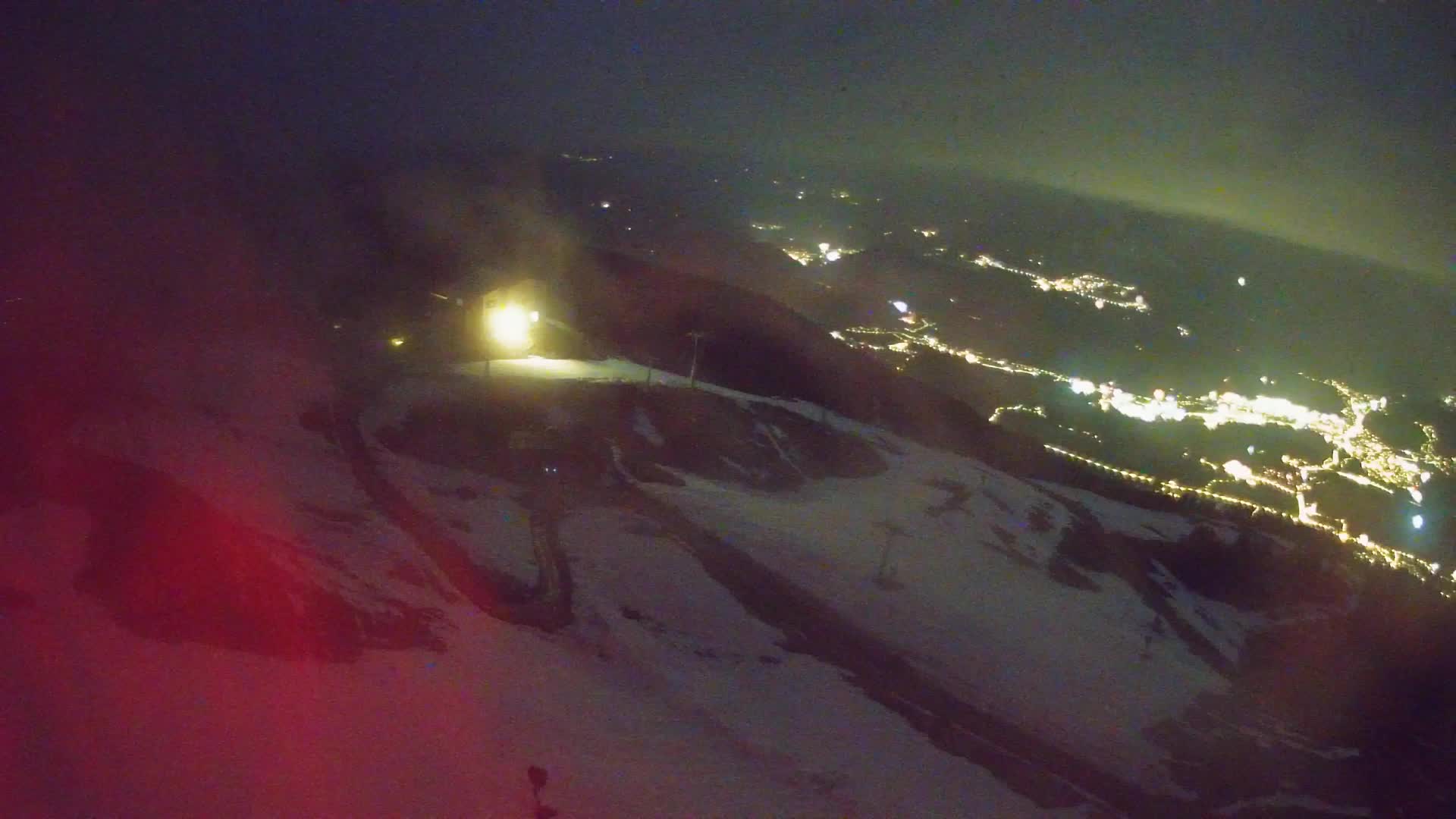 Kronplatz peak Ski resort | view to Bruneck