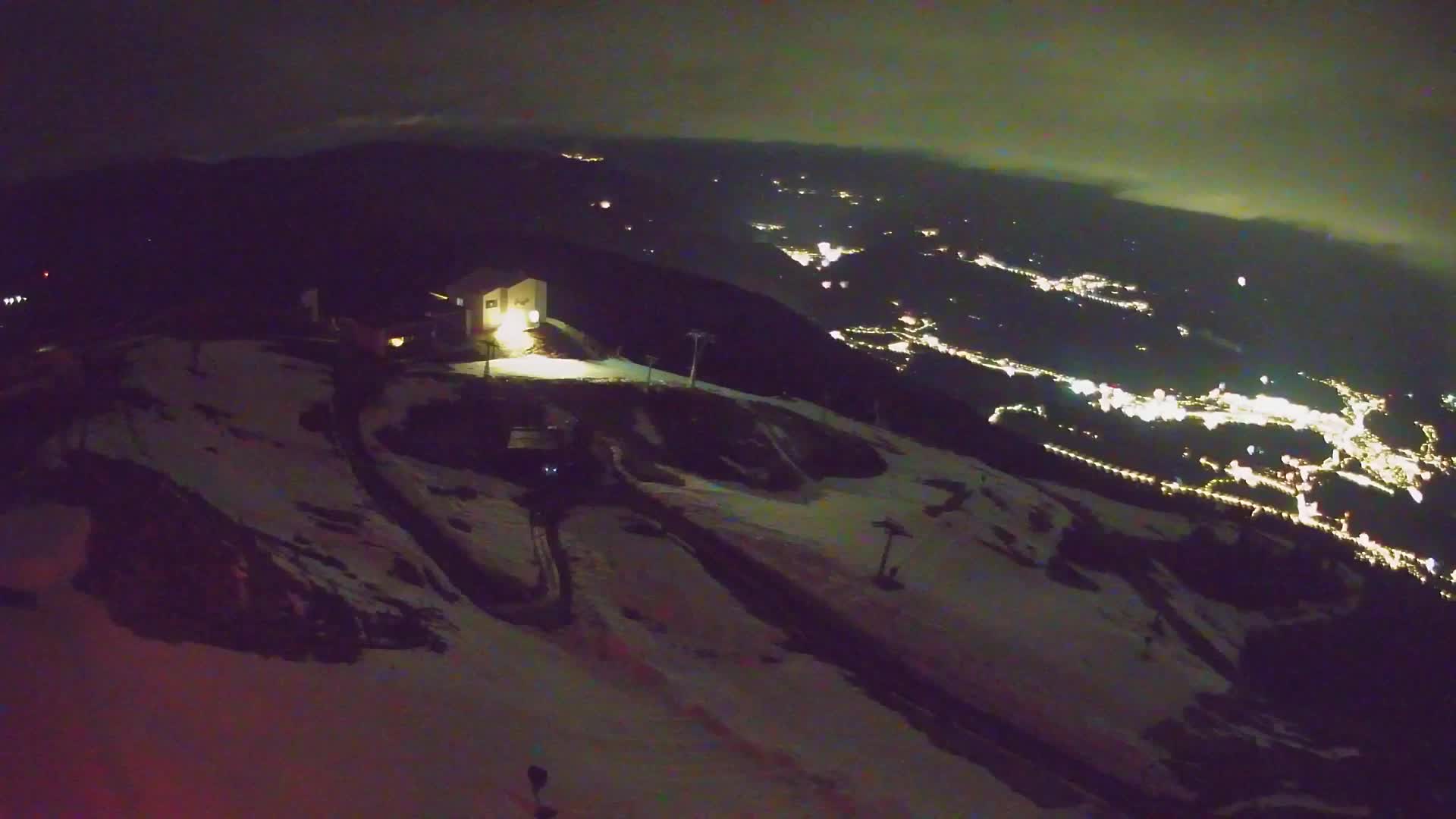 Skigebiet Kronplatz Gipfel | Blick auf Bruneck