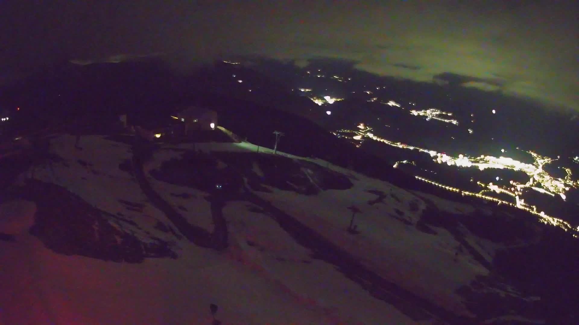 Station de ski Kronplatz sommet | vue sur Brunico