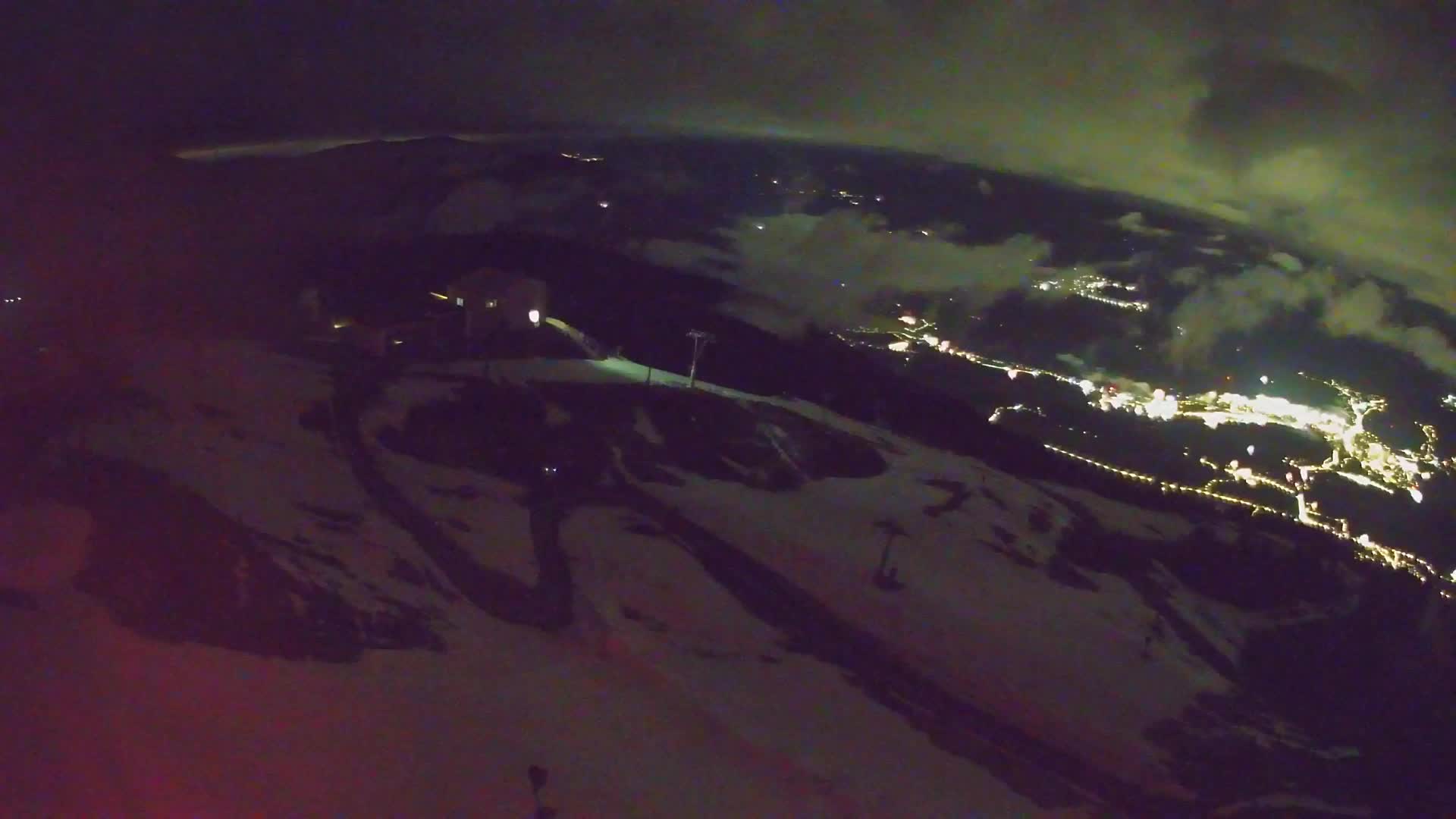 Kronplatz peak Ski resort | view to Bruneck