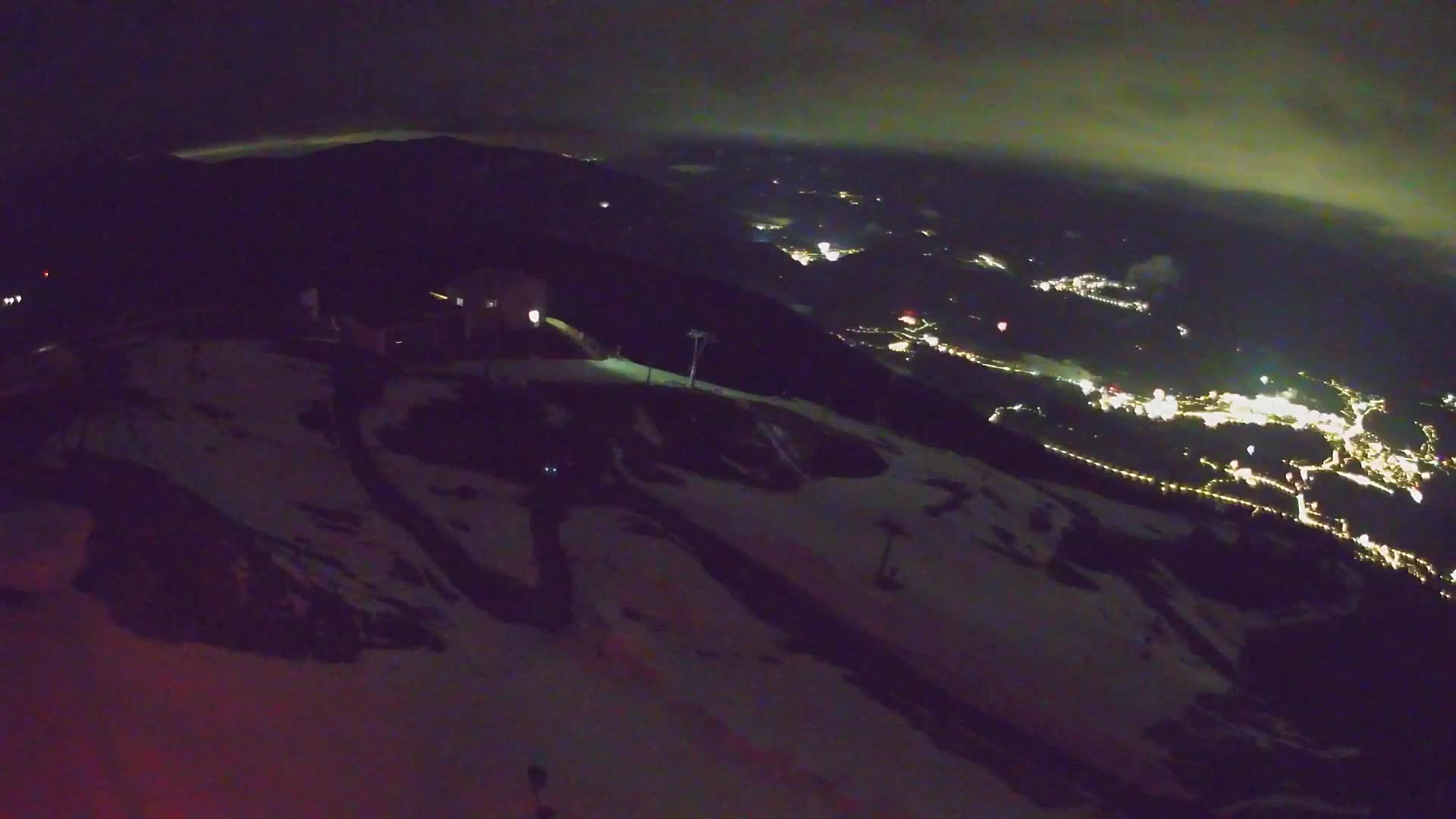Skigebiet Kronplatz Gipfel | Blick auf Bruneck