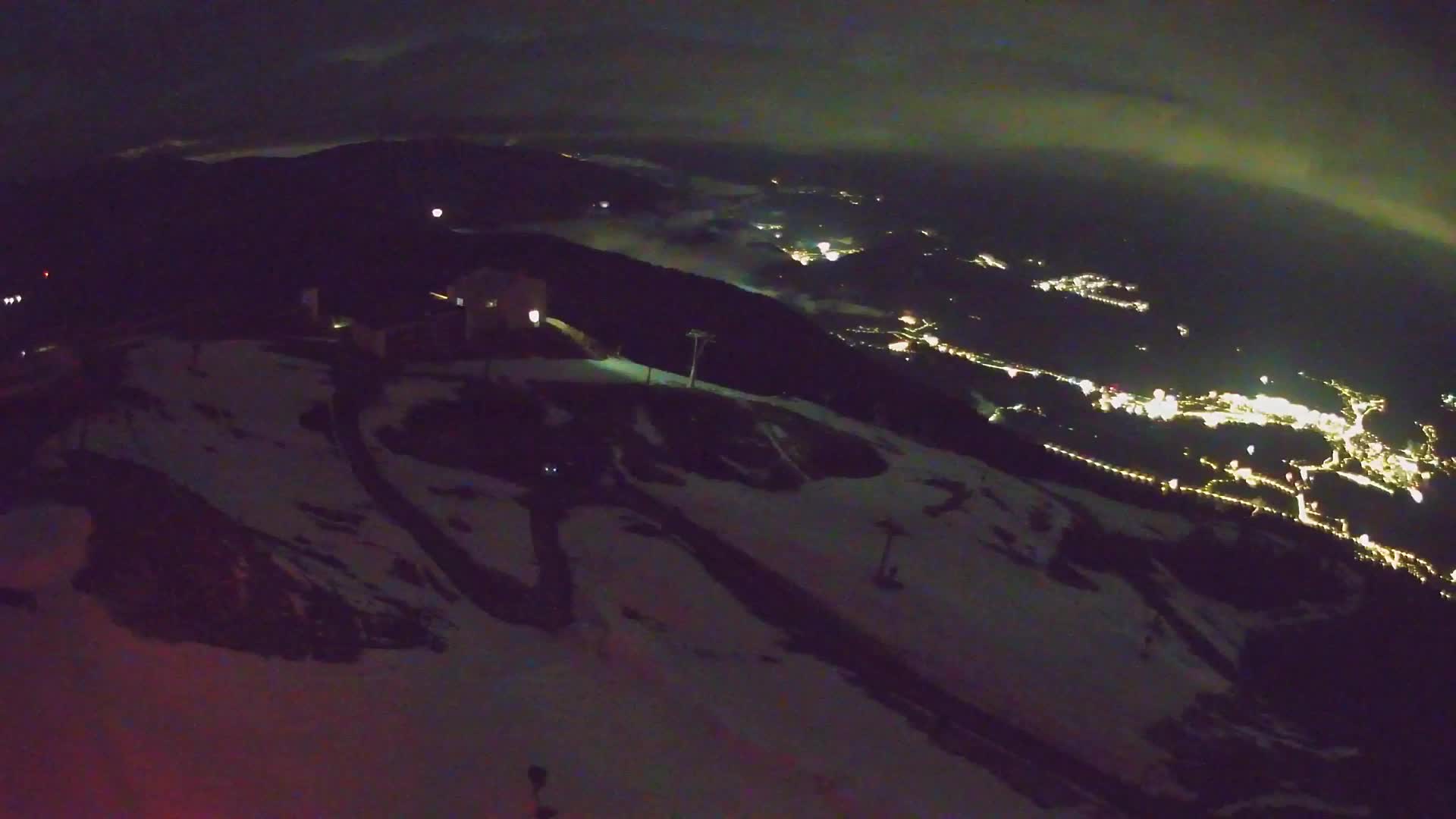 Kronplatz peak Ski resort | view to Bruneck