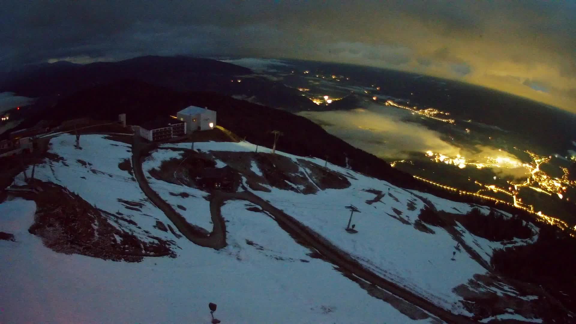 Smučišče Kronplatz – vrh | pogled na Bruneck