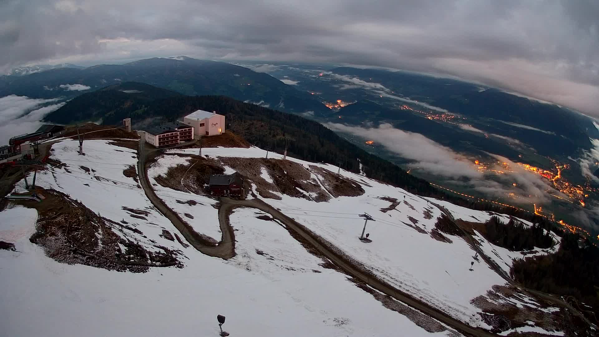 Smučišče Kronplatz – vrh | pogled na Bruneck