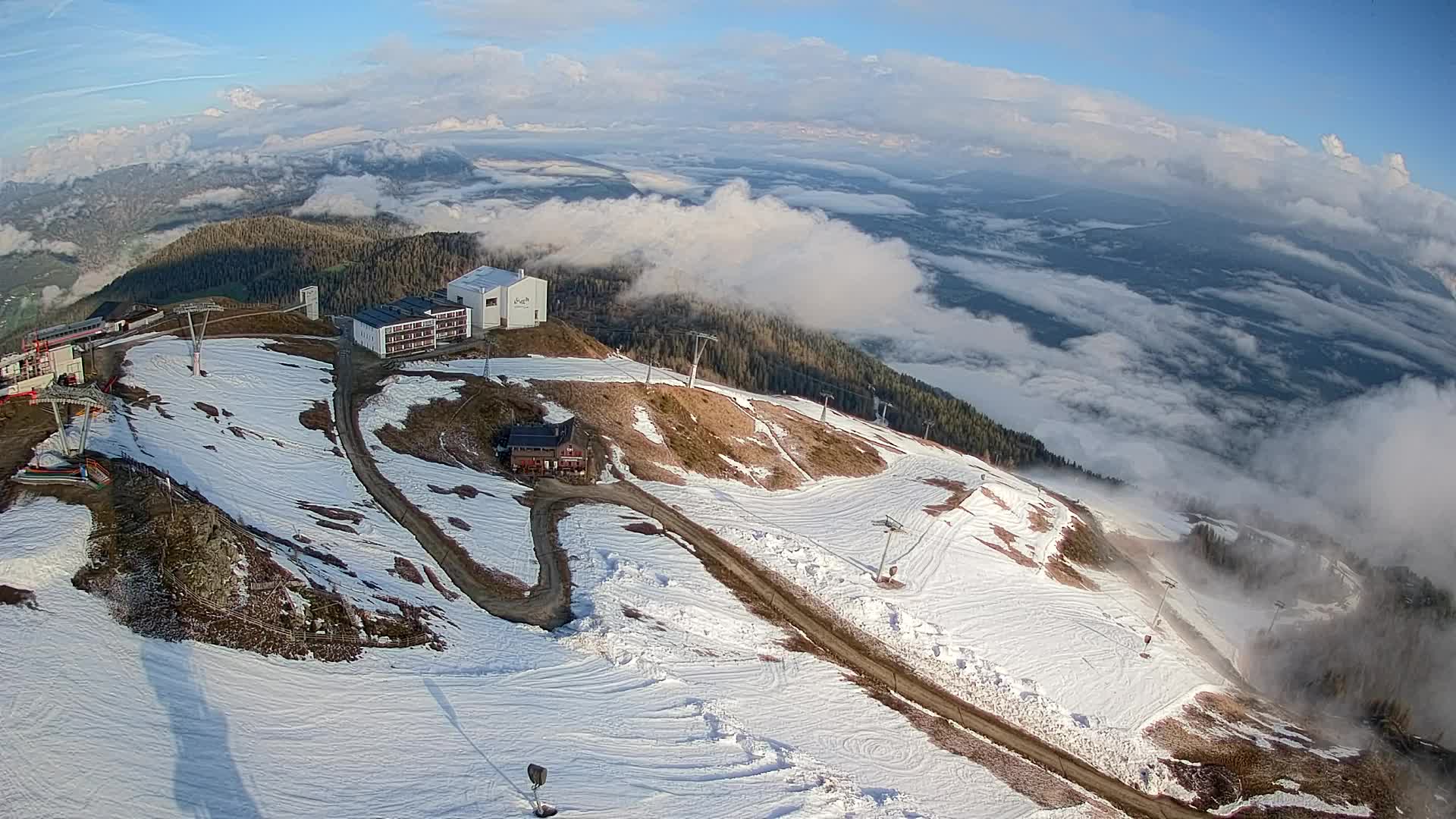 Skijalište Kronplatz – vrh | pogled na Bruneck