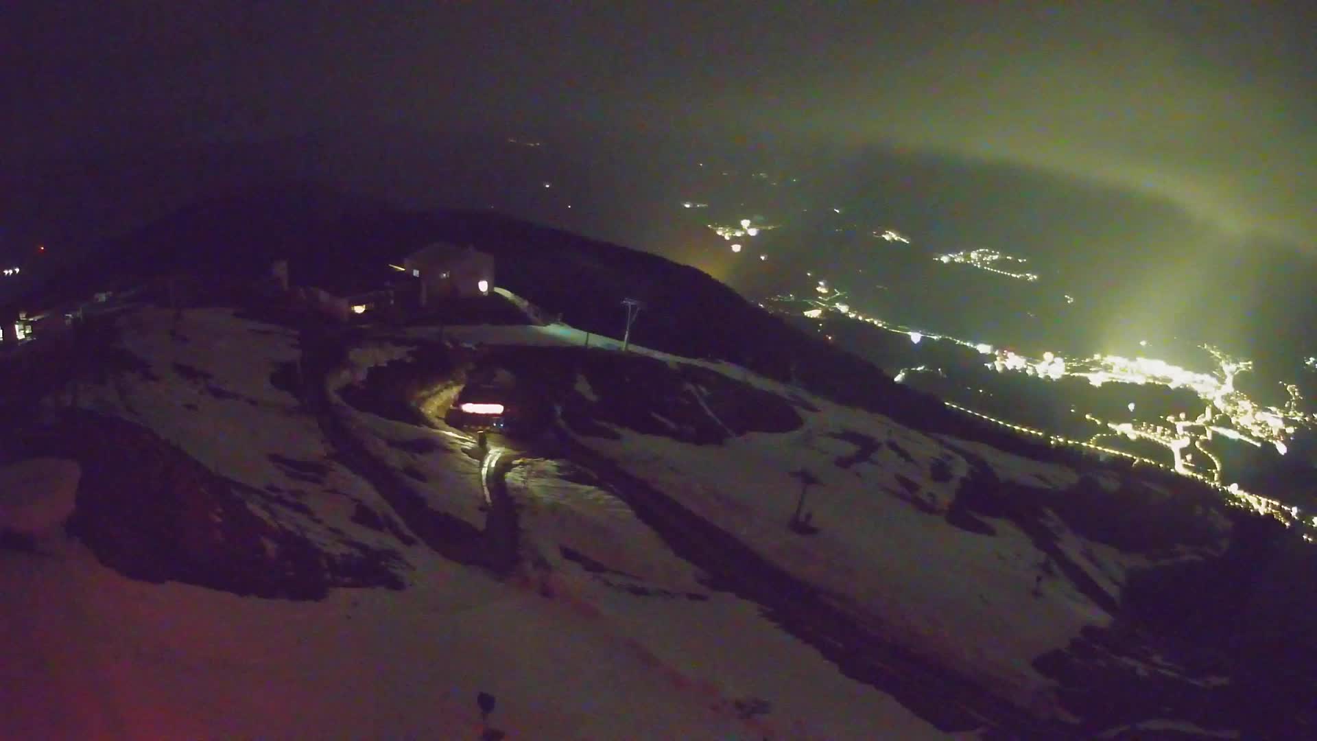 Kronplatz peak Ski resort | view to Bruneck