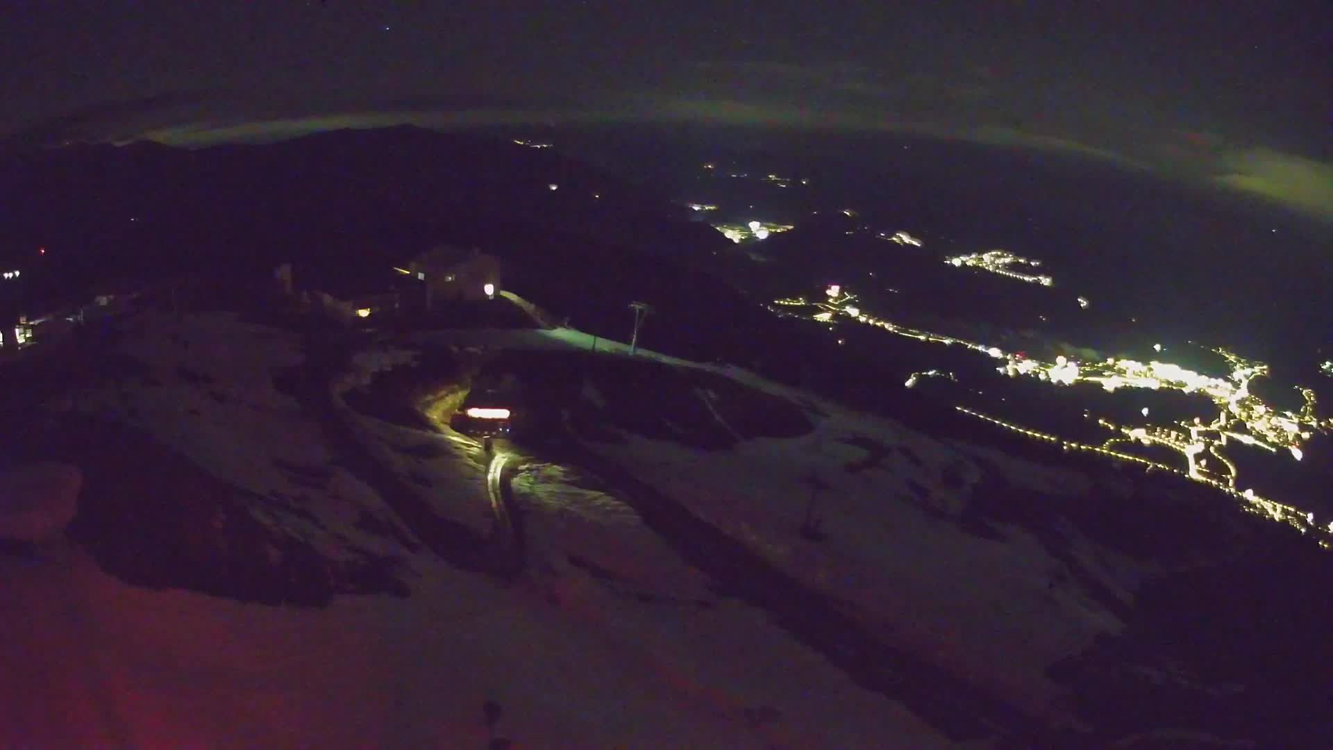 Station de ski Kronplatz sommet | vue sur Brunico