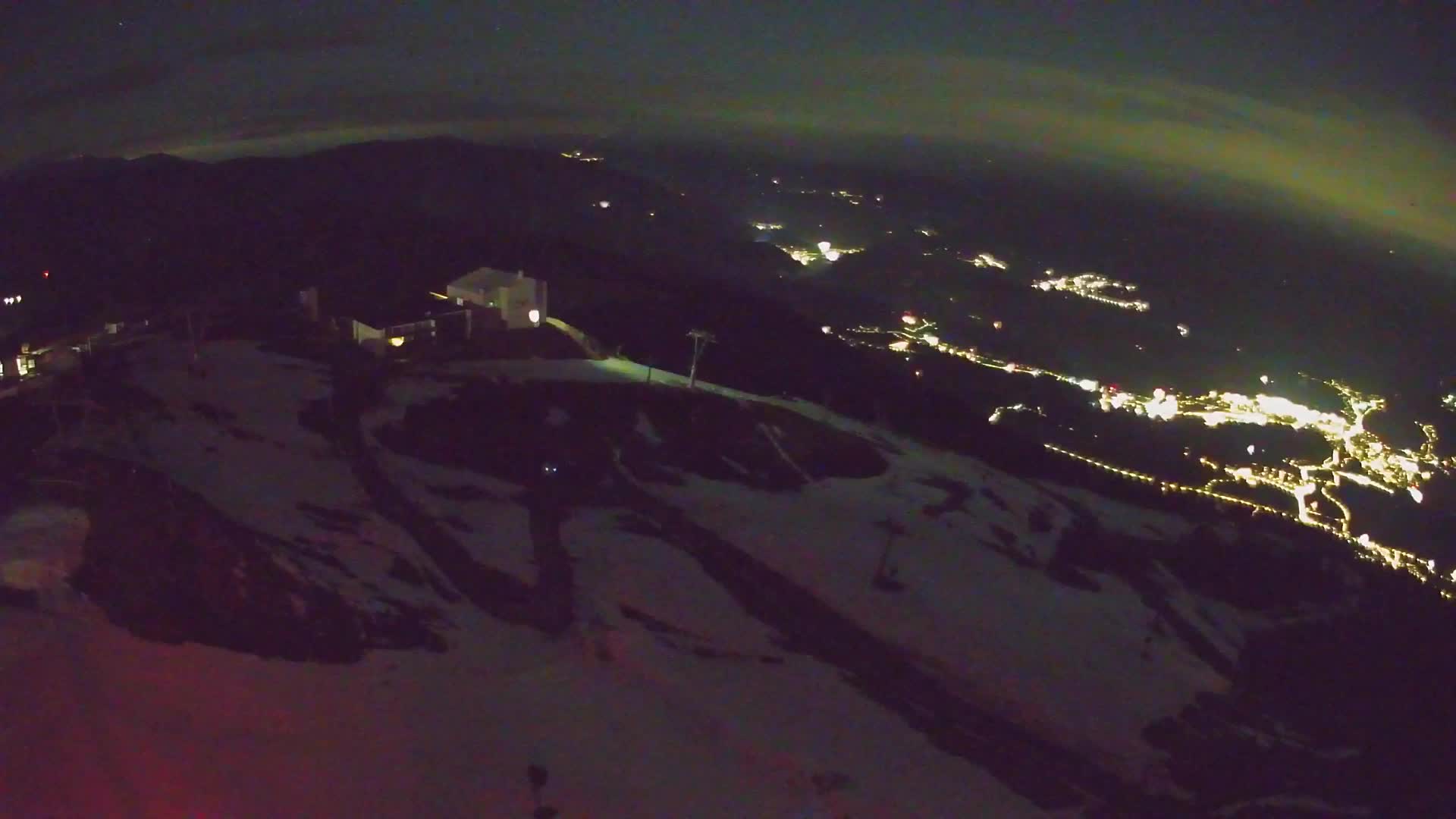 Kronplatz peak Ski resort | view to Bruneck