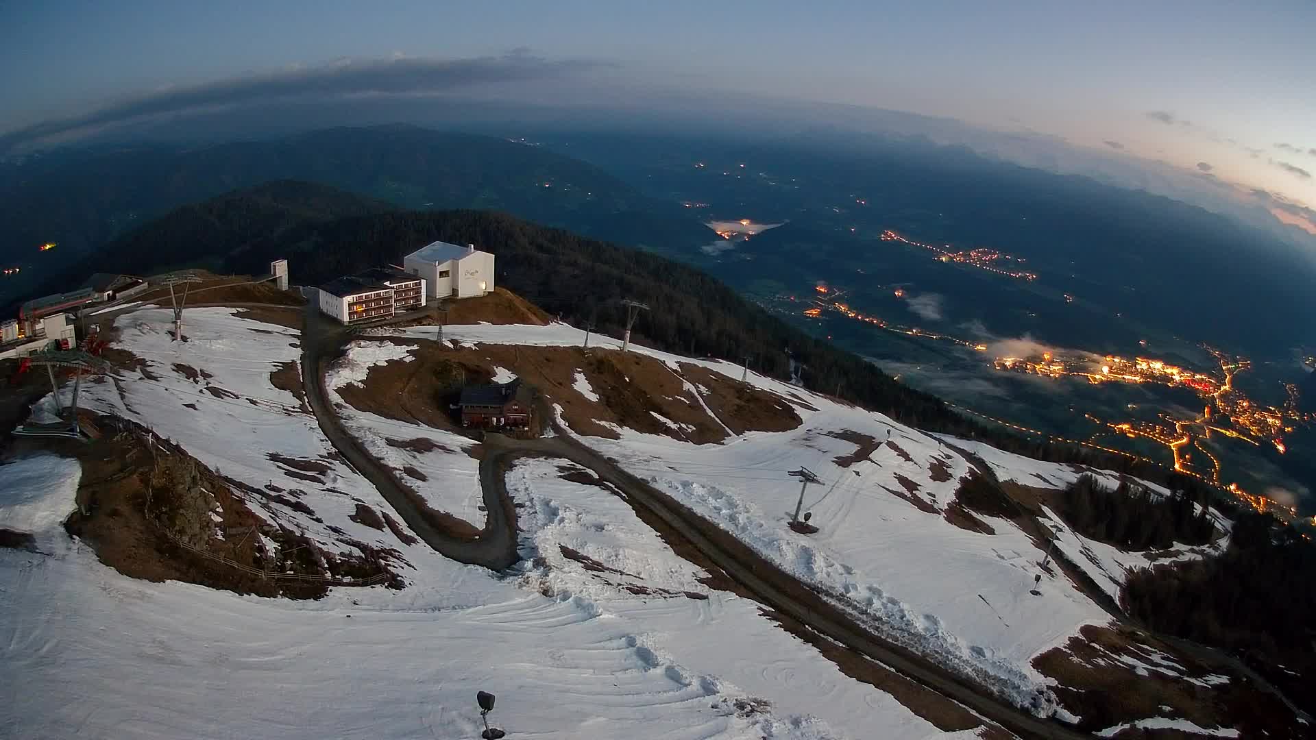 Smučišče Kronplatz – vrh | pogled na Bruneck