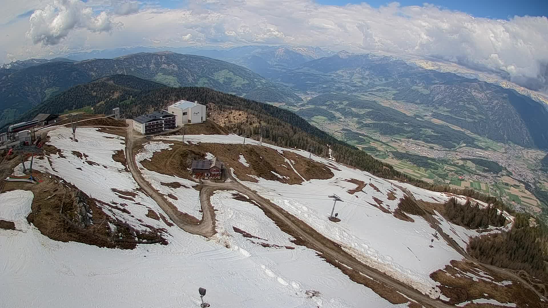 Smučišče Kronplatz – vrh | pogled na Bruneck