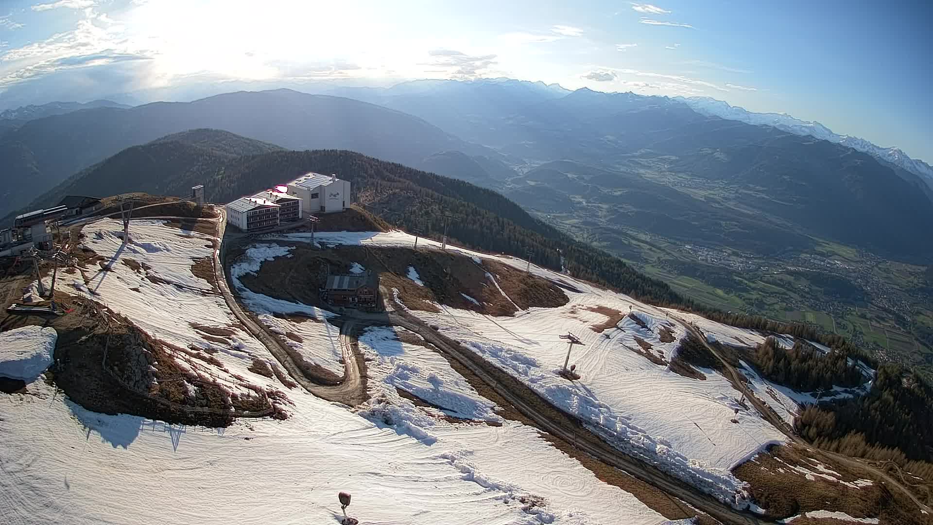 Smučišče Kronplatz – vrh | pogled na Bruneck
