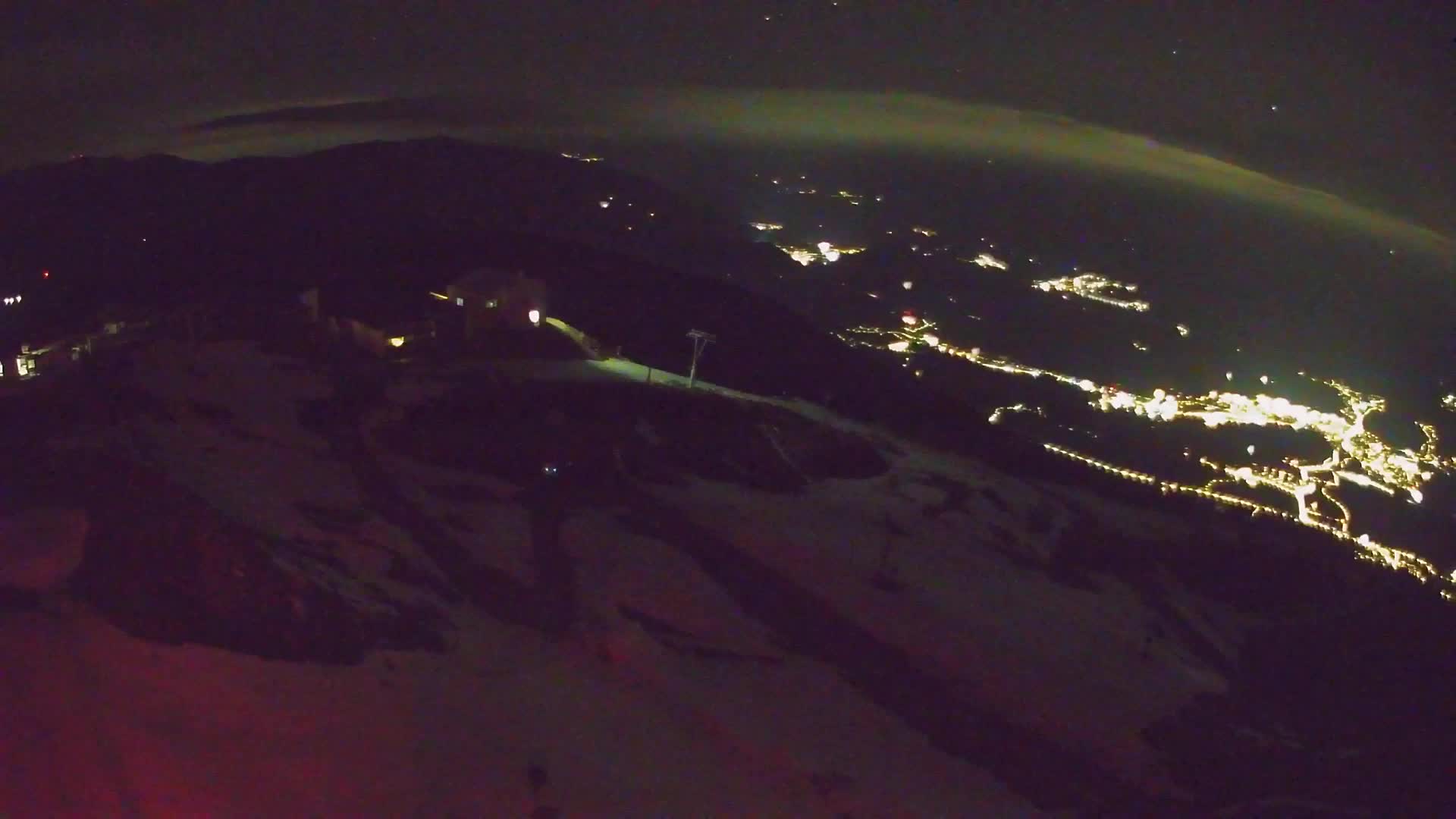 Skigebiet Kronplatz Gipfel | Blick auf Bruneck